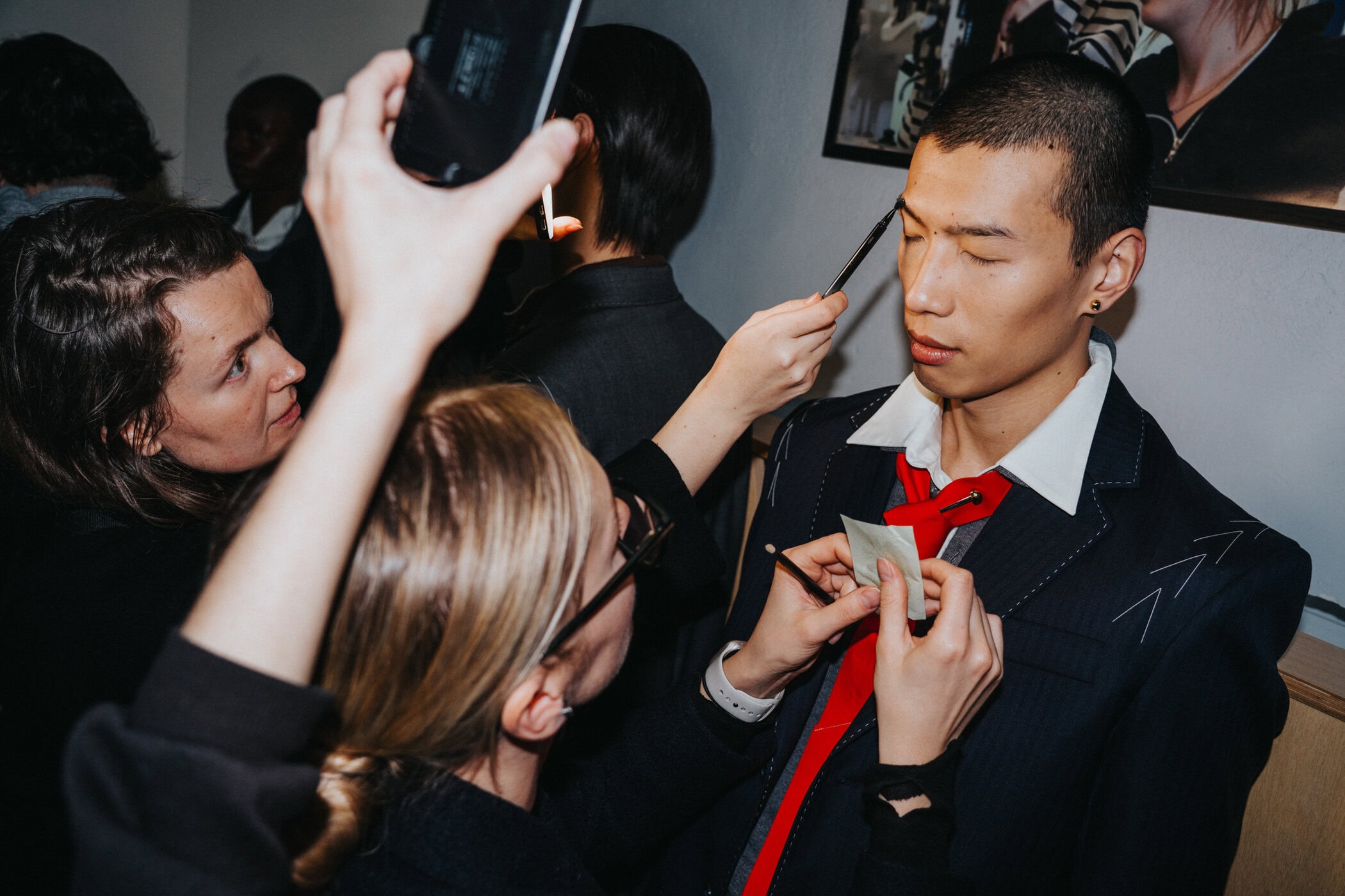 Sonia Carrasco Fall 2026 Men’s Fashion Show Backstage