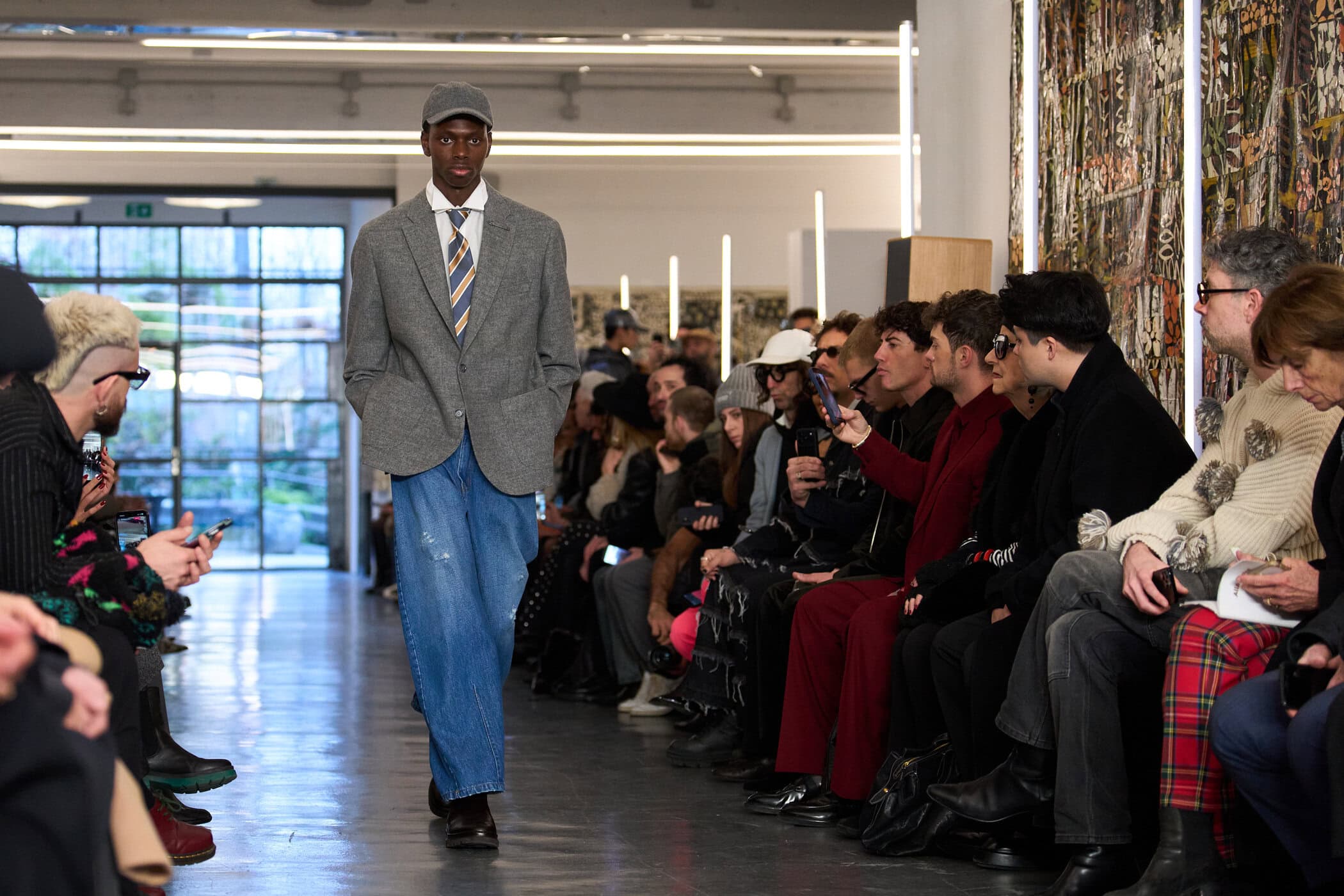 David Catalan Fall 2026 Men’s Fashion Show Atmosphere