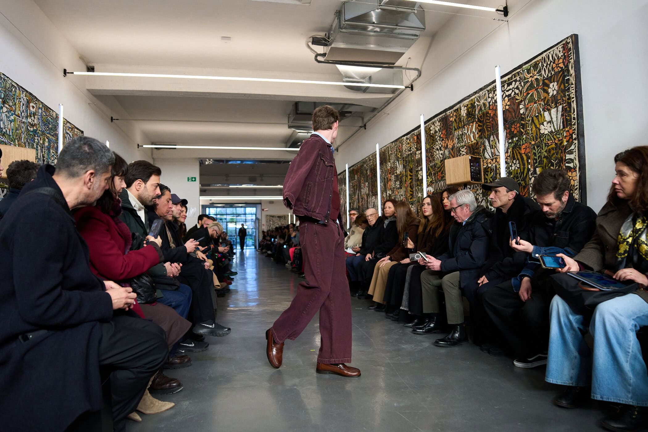 David Catalan Fall 2026 Men’s Fashion Show Atmosphere