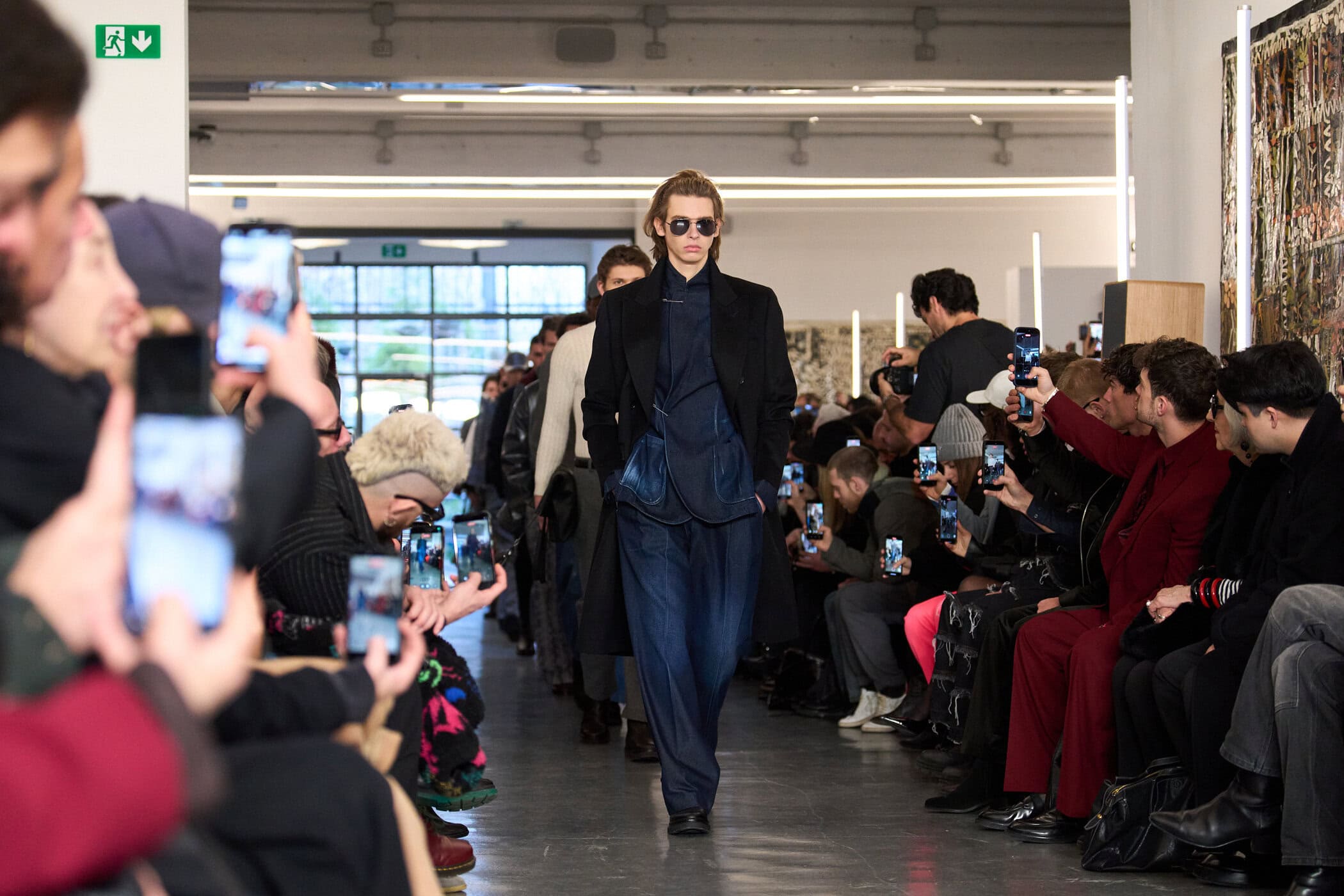 David Catalan Fall 2026 Men’s Fashion Show Atmosphere