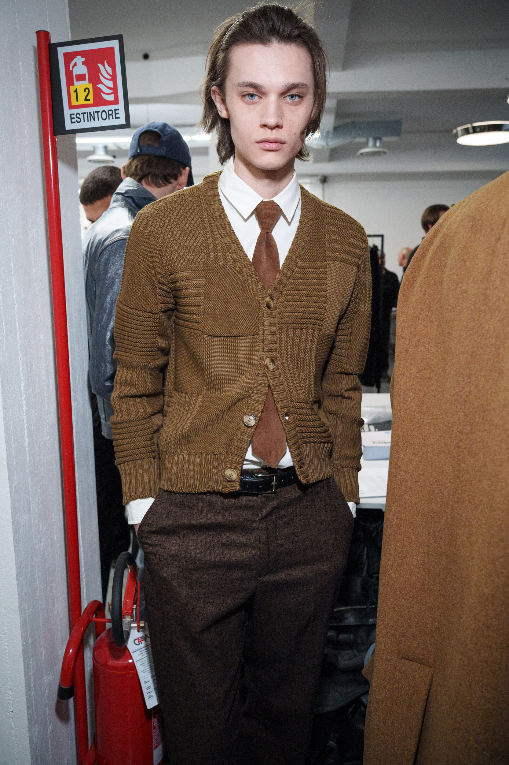 David Catalan Fall 2026 Men’s Fashion Show Backstage