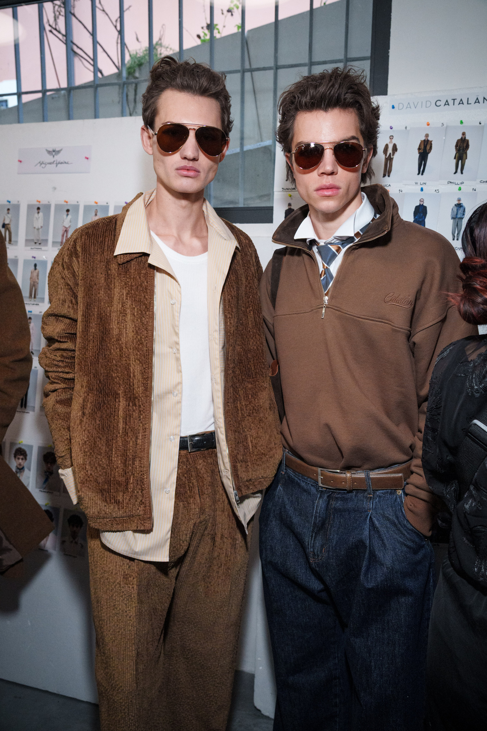 David Catalan Fall 2026 Men’s Fashion Show Backstage