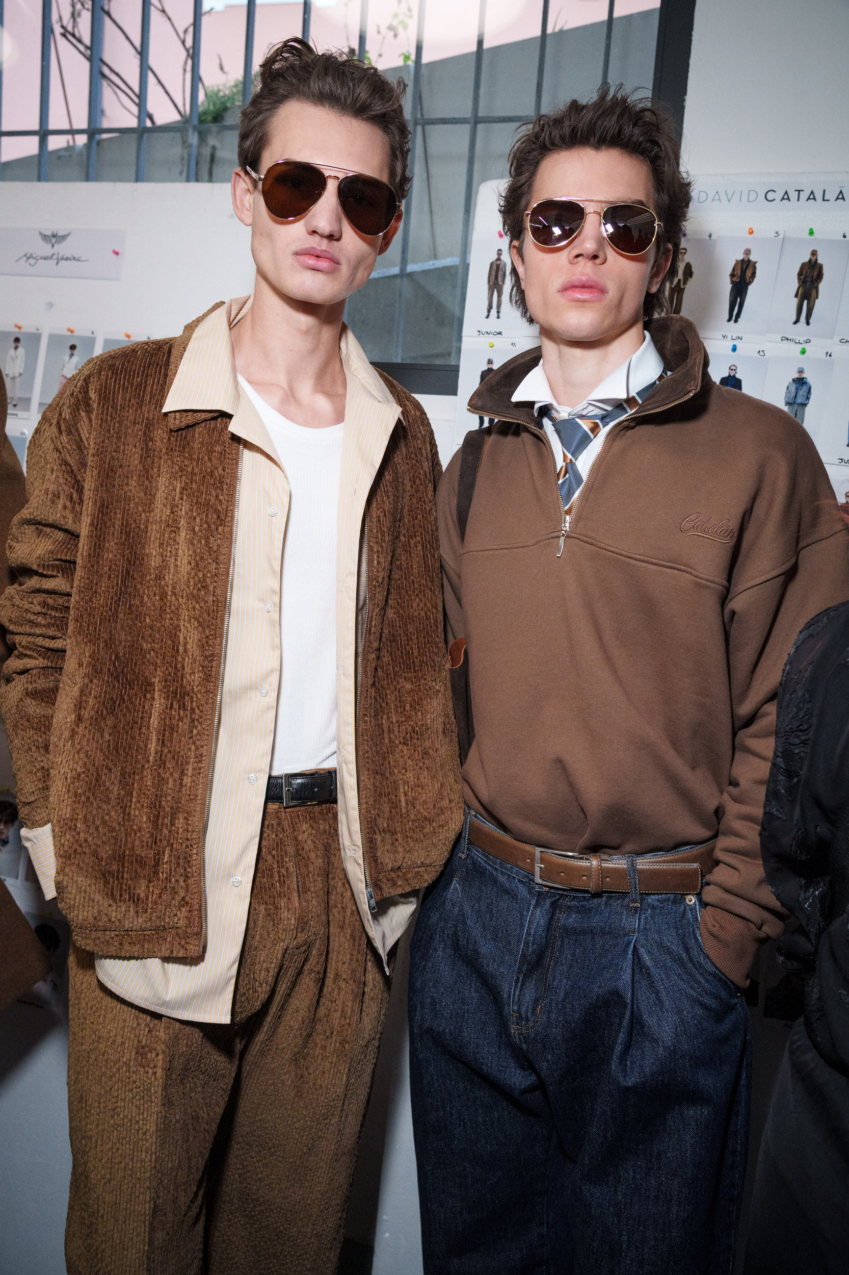 David Catalan Fall 2026 Men’s Fashion Show Backstage