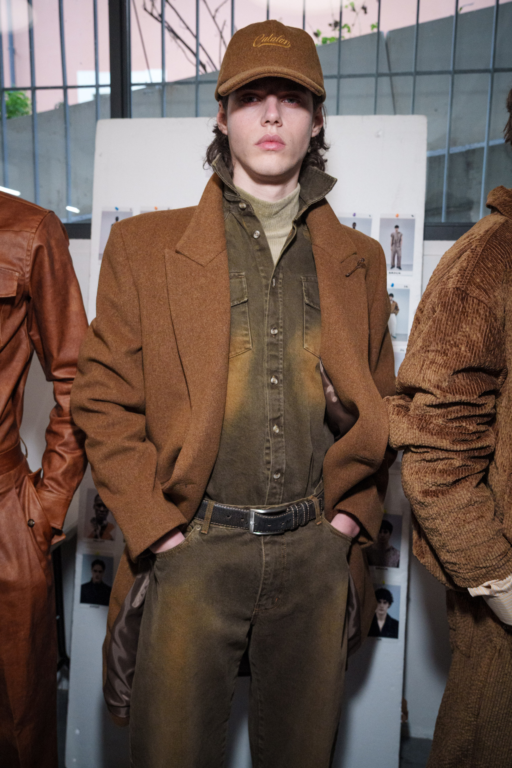 David Catalan Fall 2026 Men’s Fashion Show Backstage