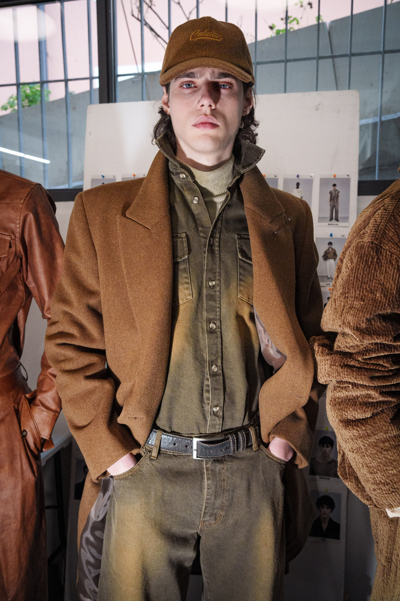 David Catalan Fall 2026 Men’s Fashion Show Backstage