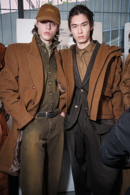 David Catalan Fall 2026 Men’s Fashion Show Backstage