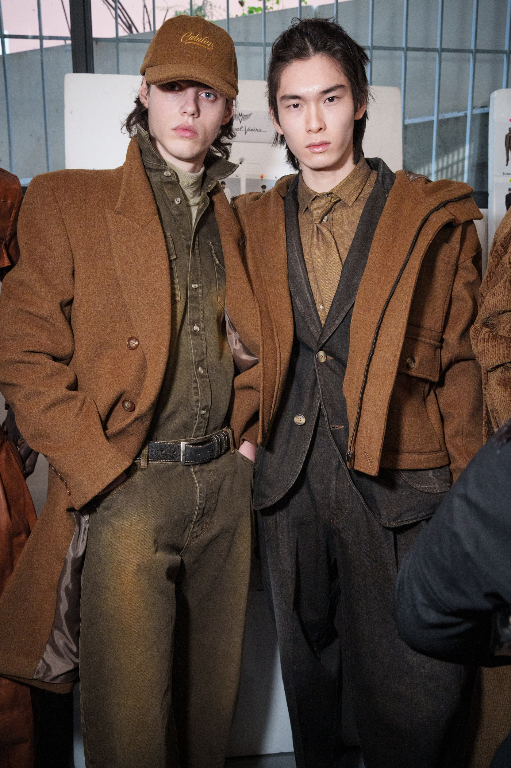 David Catalan Fall 2026 Men’s Fashion Show Backstage