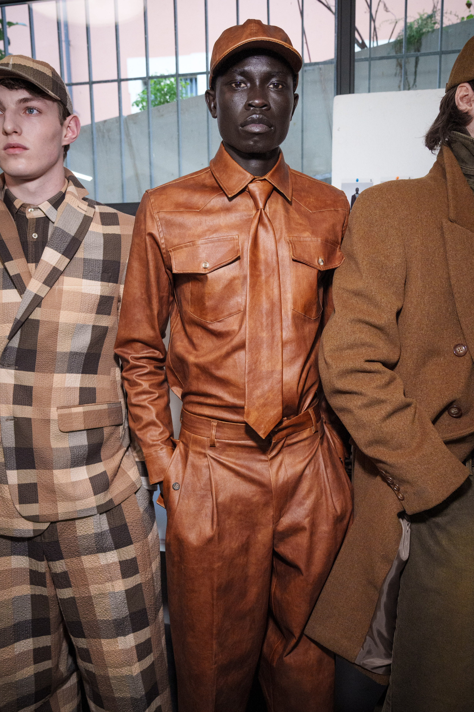 David Catalan Fall 2026 Men’s Fashion Show Backstage