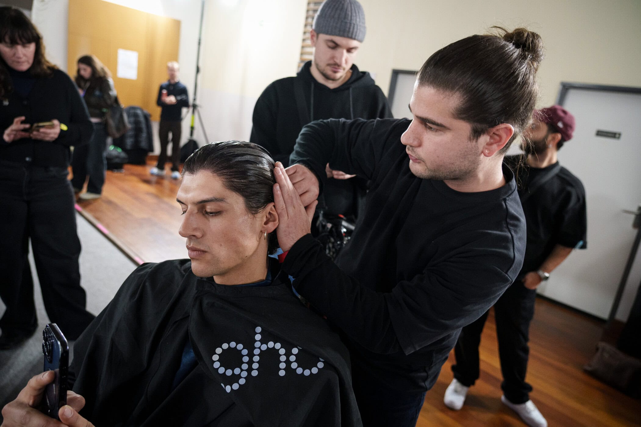Willy Chavarria Fall 2026 Men’s Fashion Show Backstage