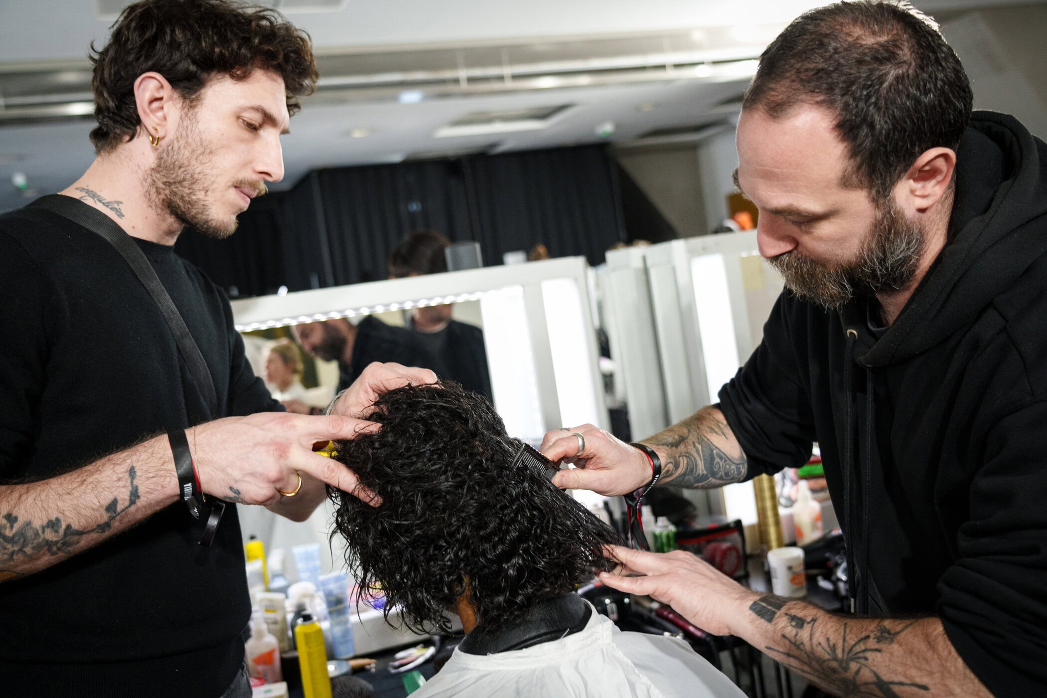 Willy Chavarria Fall 2026 Men’s Fashion Show Backstage
