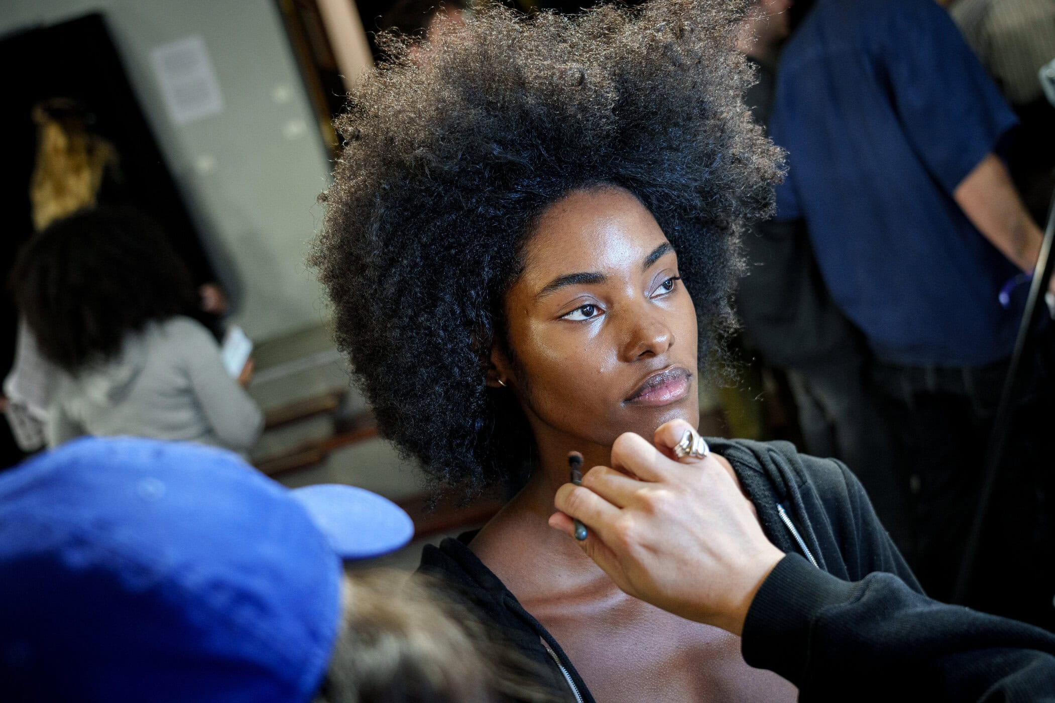 Willy Chavarria Fall 2026 Men’s Fashion Show Backstage