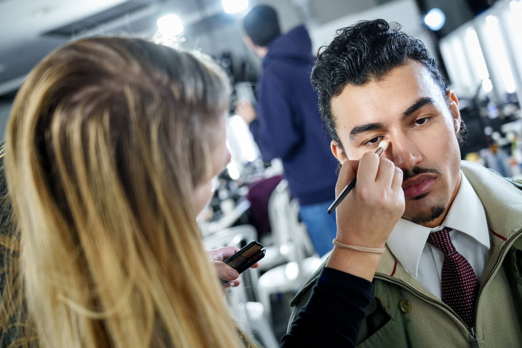 Willy Chavarria Fall 2026 Men’s Fashion Show Backstage