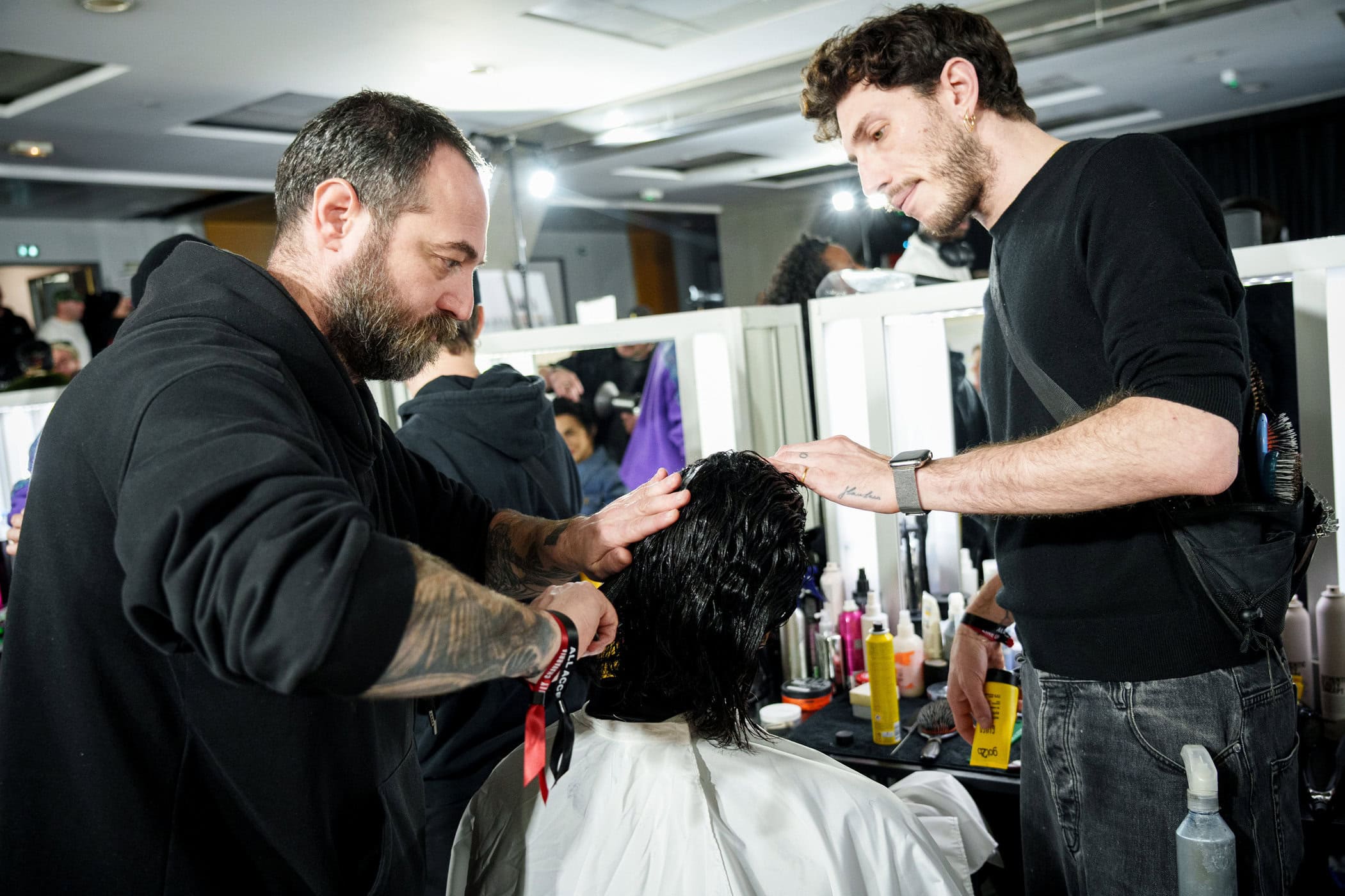 Willy Chavarria Fall 2026 Men’s Fashion Show Backstage