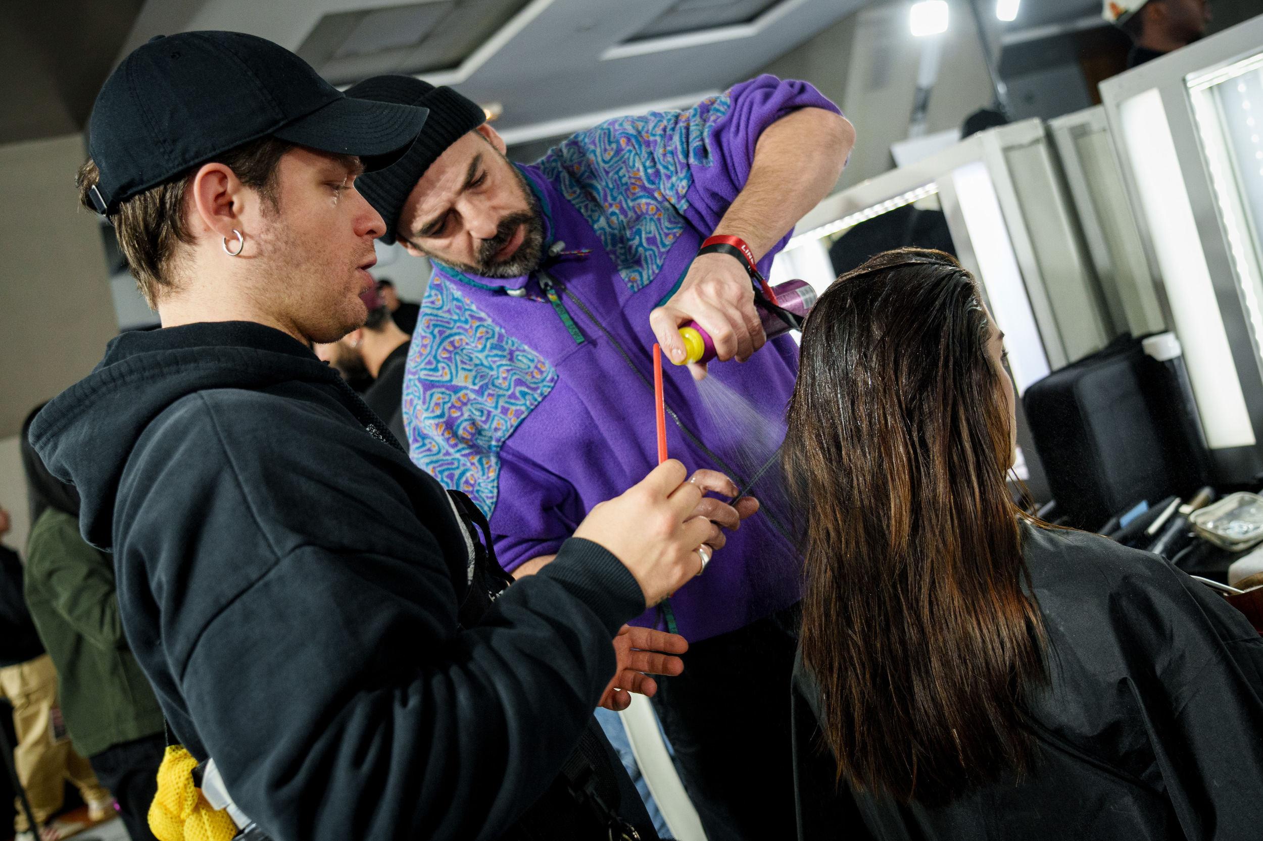 Willy Chavarria Fall 2026 Men’s Fashion Show Backstage