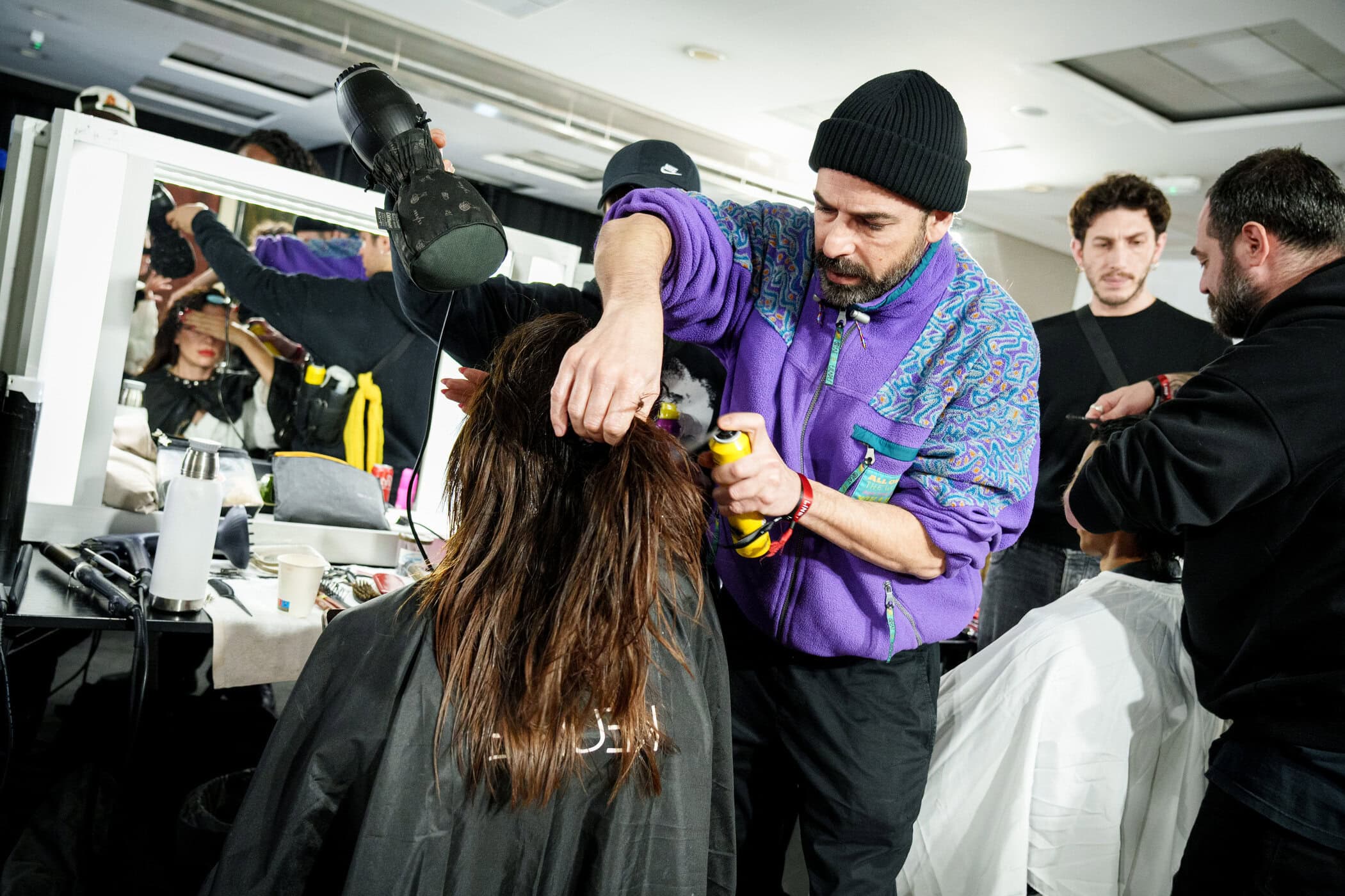 Willy Chavarria Fall 2026 Men’s Fashion Show Backstage