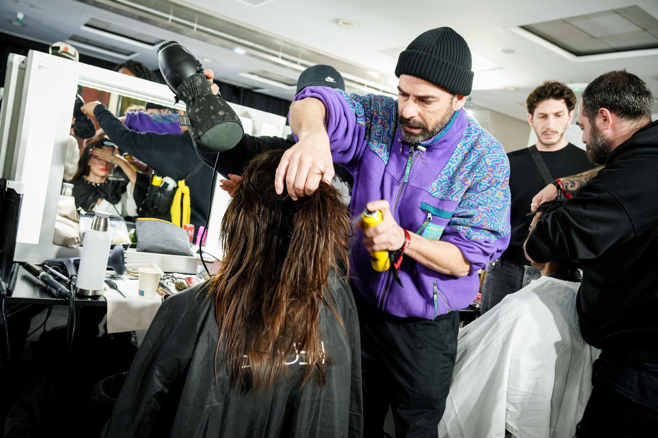 Willy Chavarria Fall 2026 Men’s Fashion Show Backstage