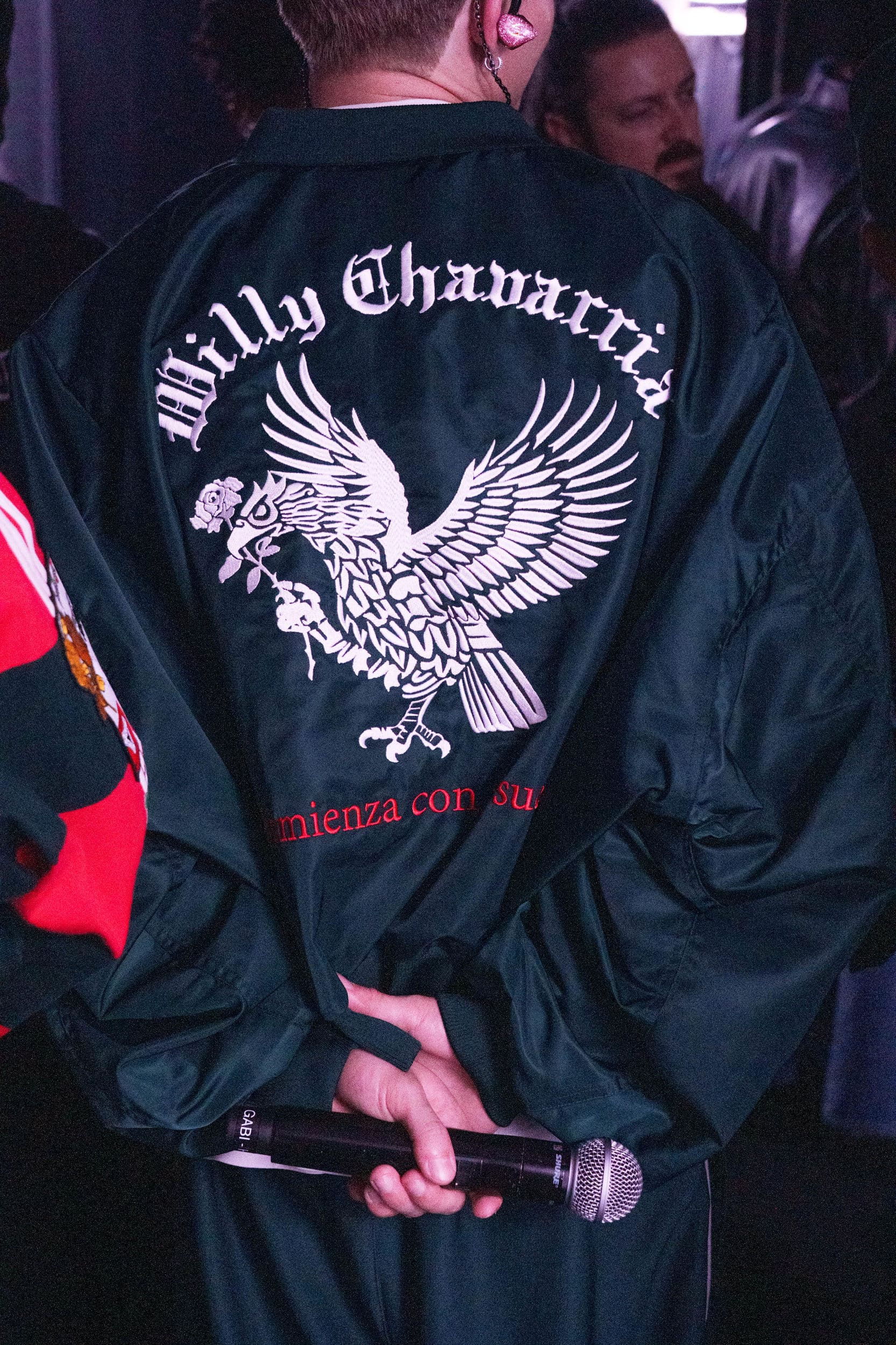 Willy Chavarria Fall 2026 Men’s Fashion Show Backstage