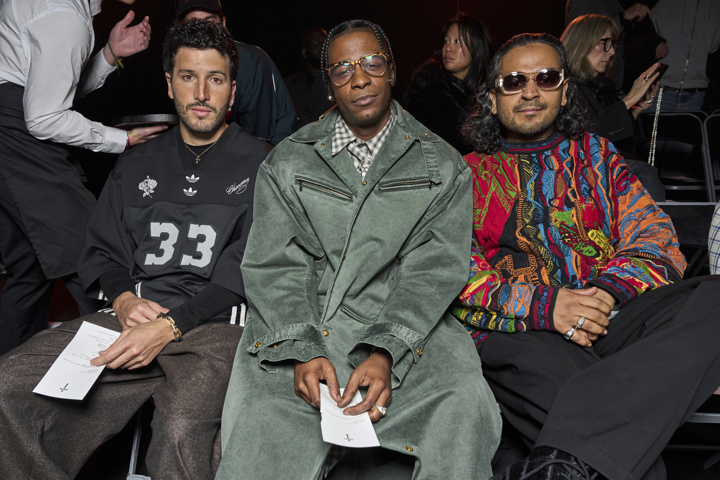 Willy Chavarria Fall 2026 Men’s Fashion Show Front Row