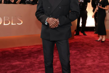 Damson Idris in Prada to The 83rd Golden Globes Awards