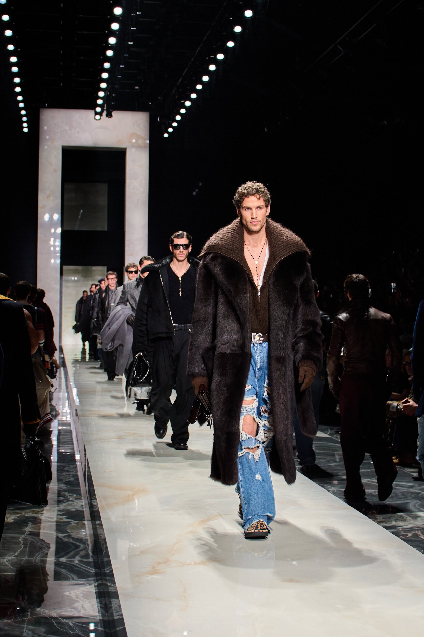 Dolce & Gabbana Fall 2026 Men’s Fashion Show Atmosphere