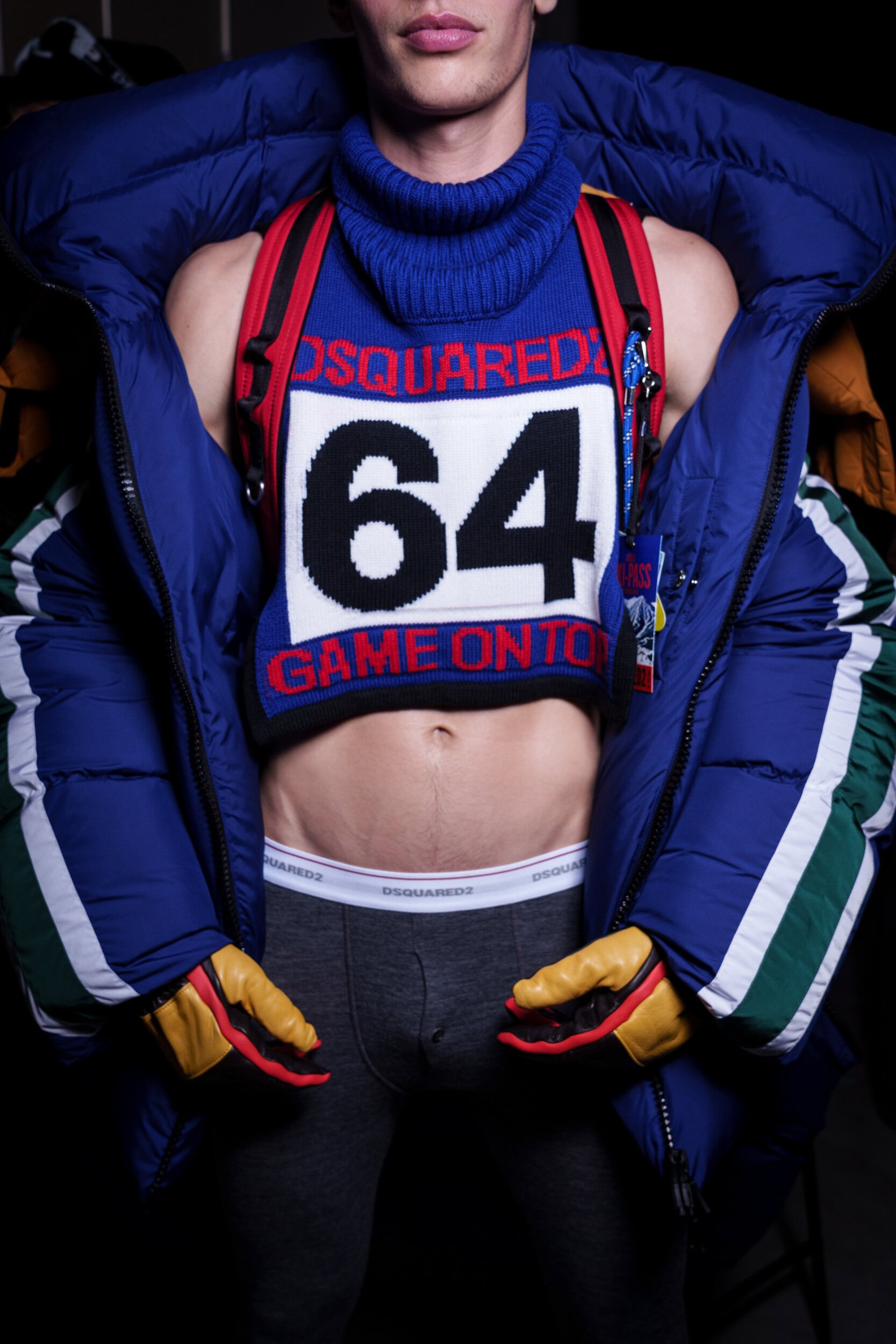 Dsquared2 Fall 2026 Men’s Fashion Show Backstage