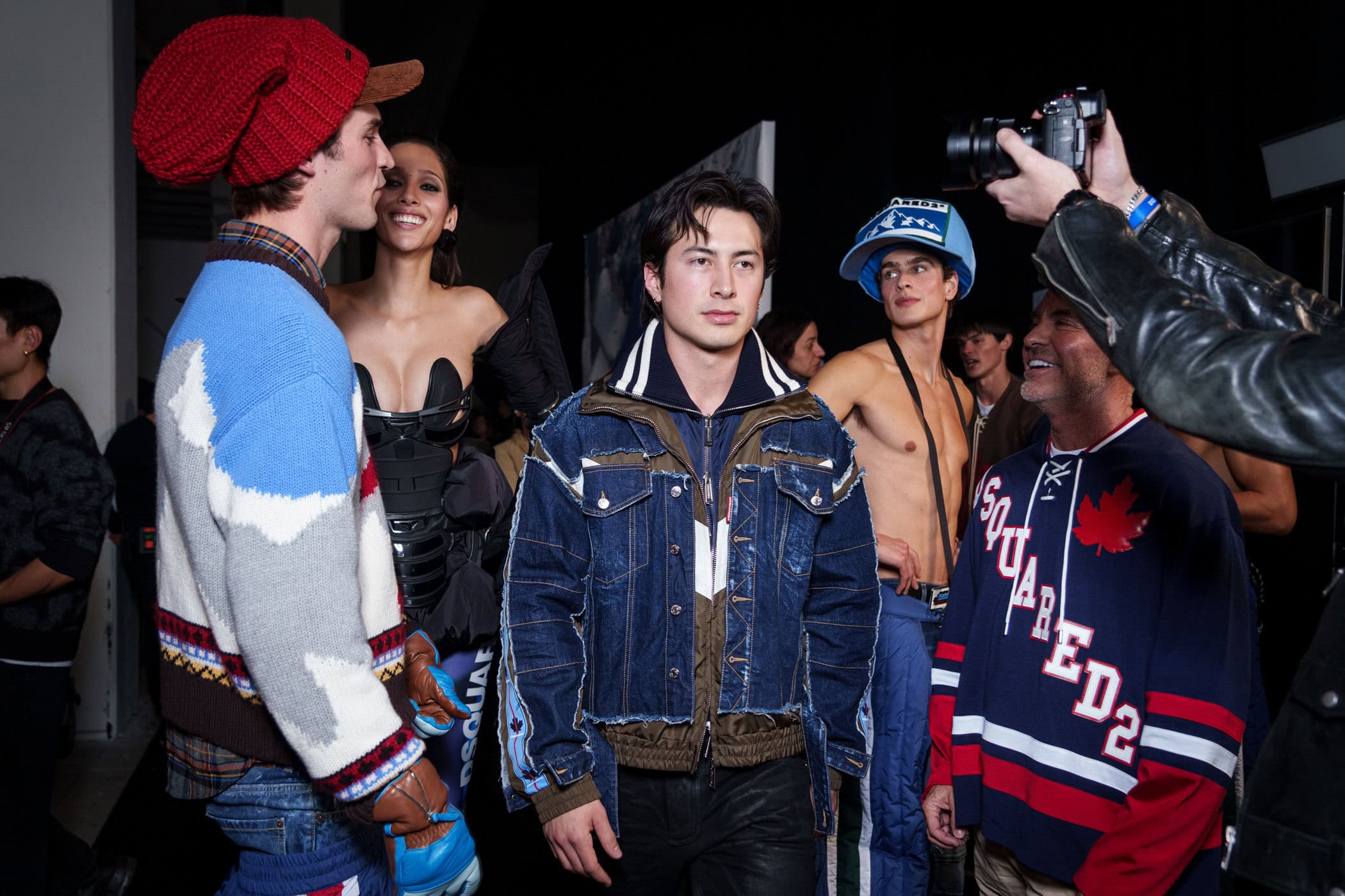 Dsquared2 Fall 2026 Men’s Fashion Show Backstage