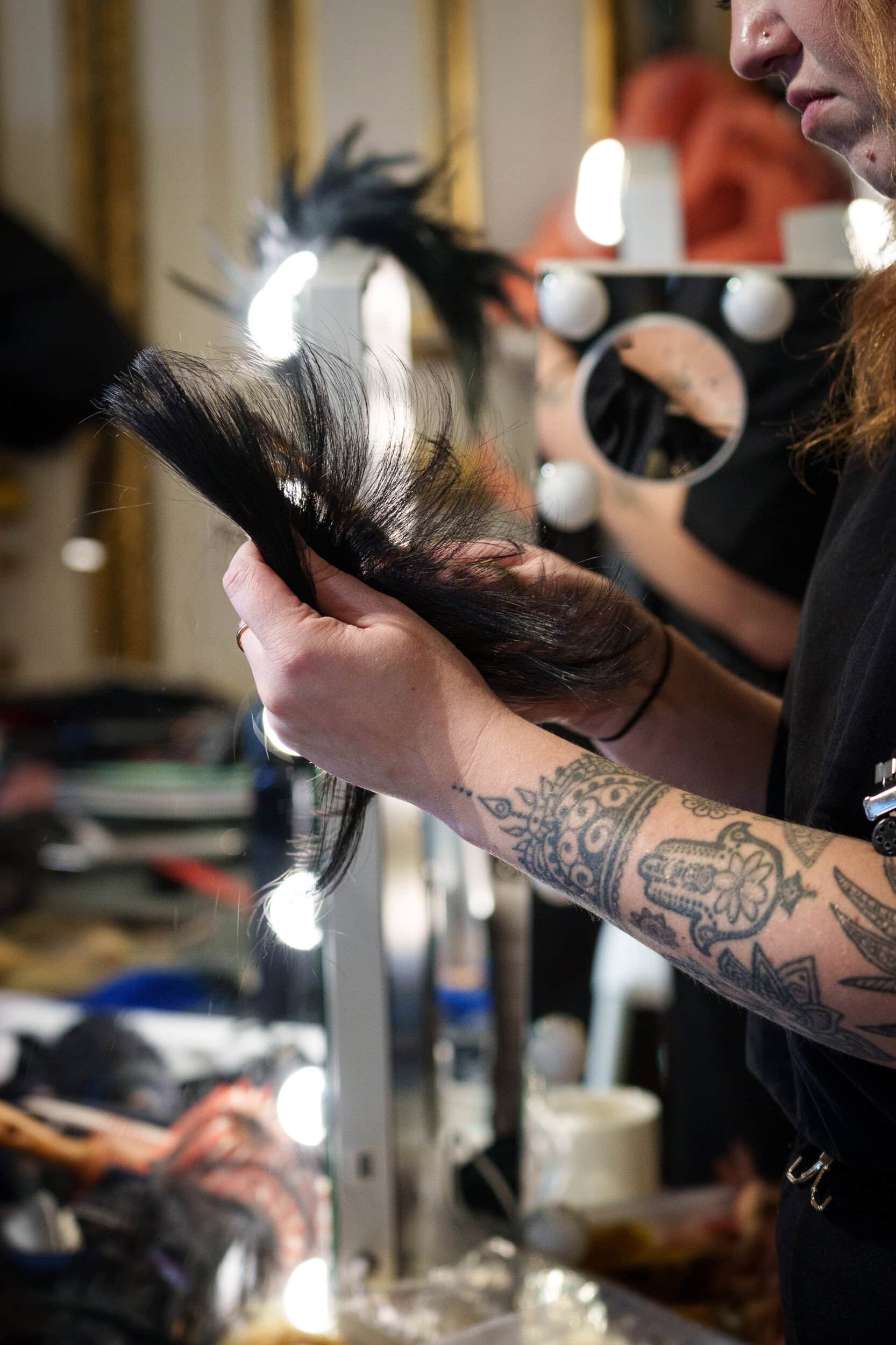 Peet Dullaert Spring 2026 Couture Fashion Show Backstage