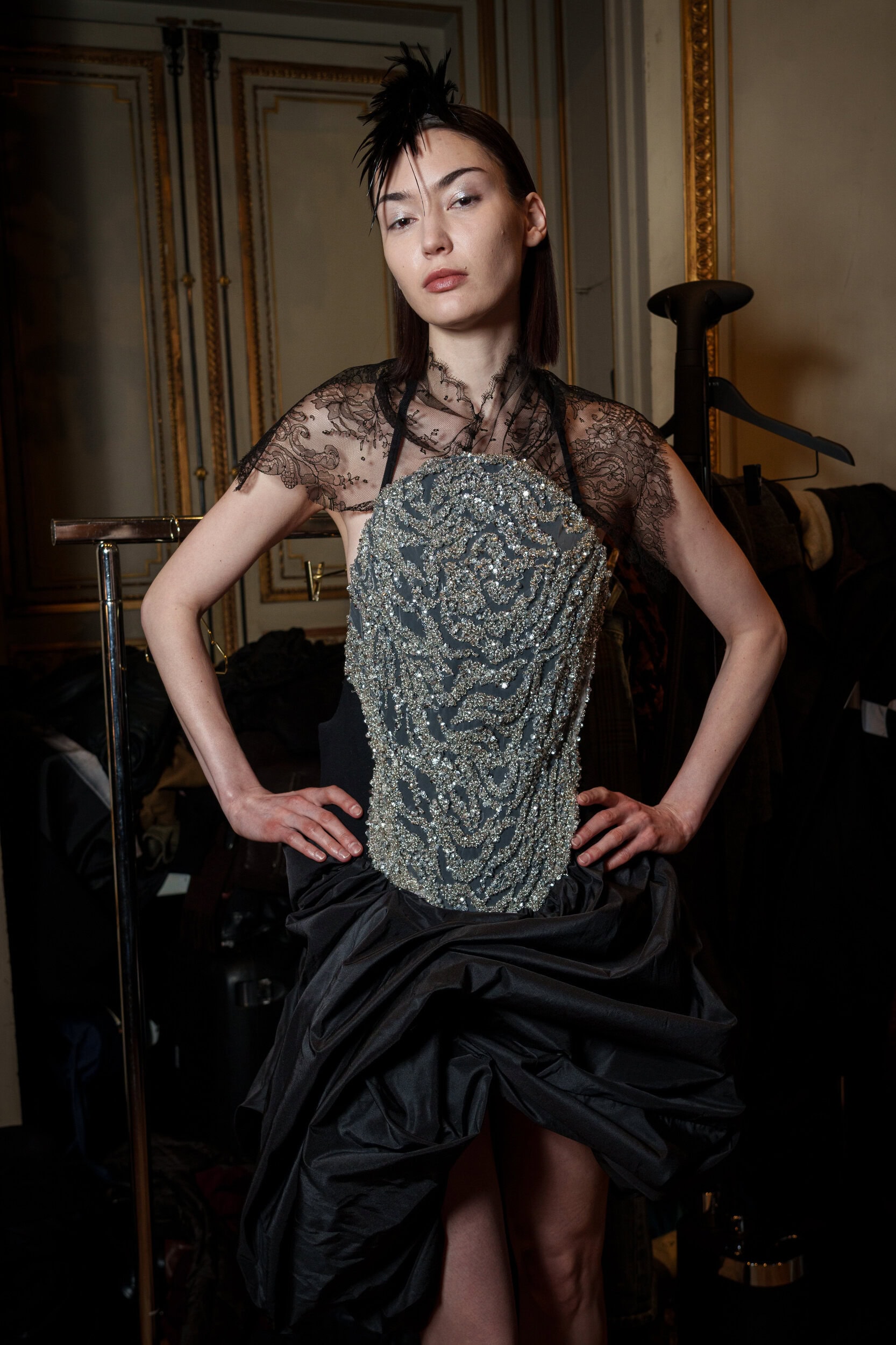 Peet Dullaert Spring 2026 Couture Fashion Show Backstage