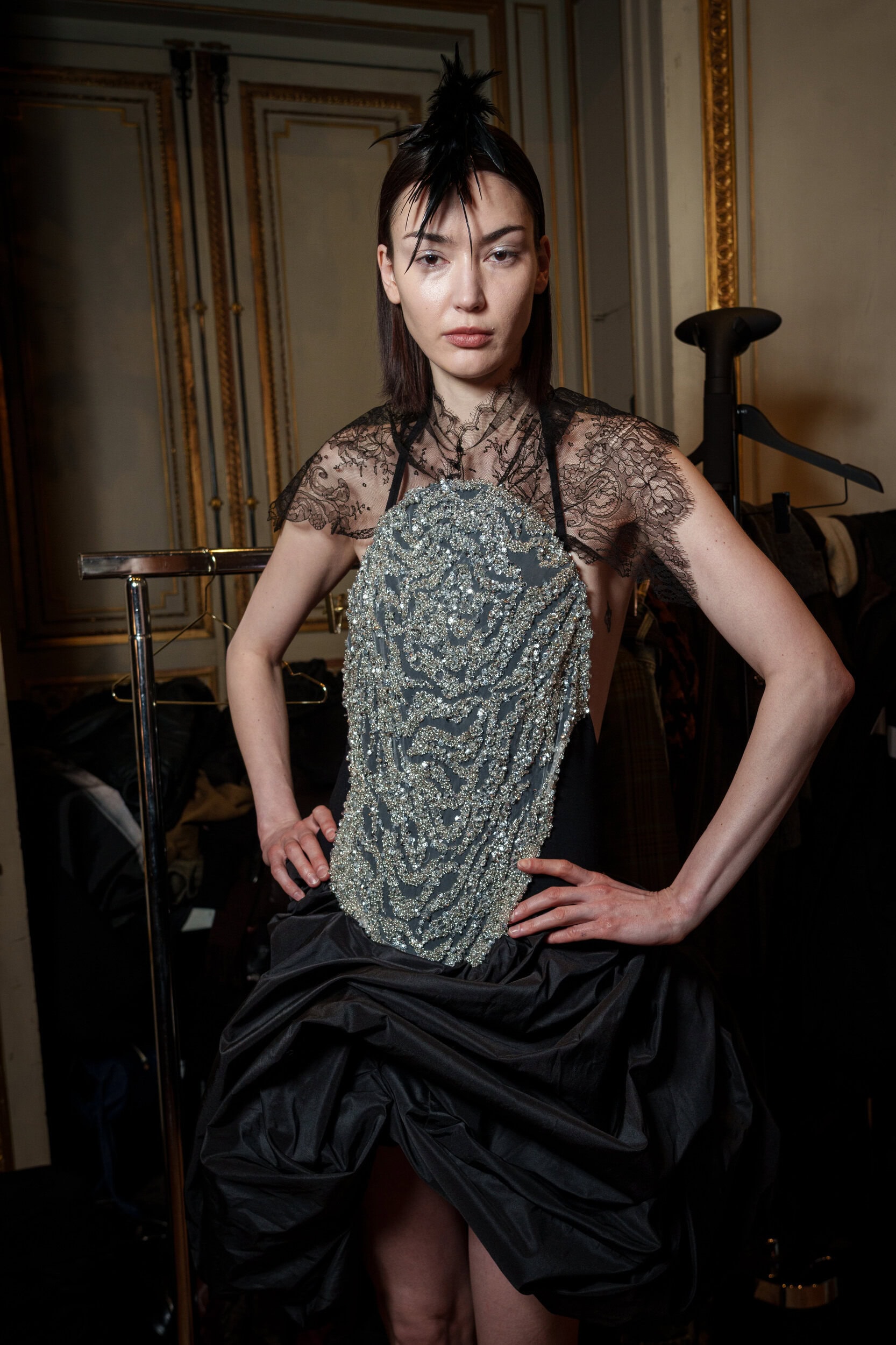 Peet Dullaert Spring 2026 Couture Fashion Show Backstage