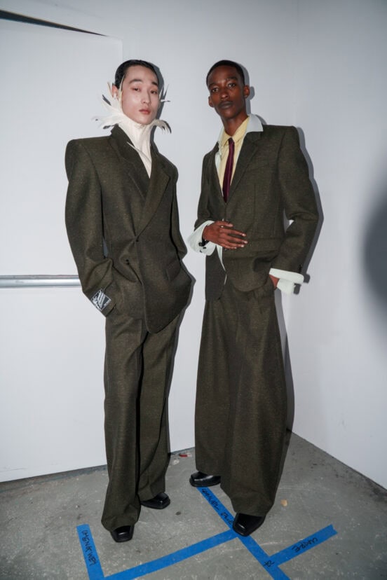 Egonlab Fall 2026 Men’s Fashion Show Backstage
