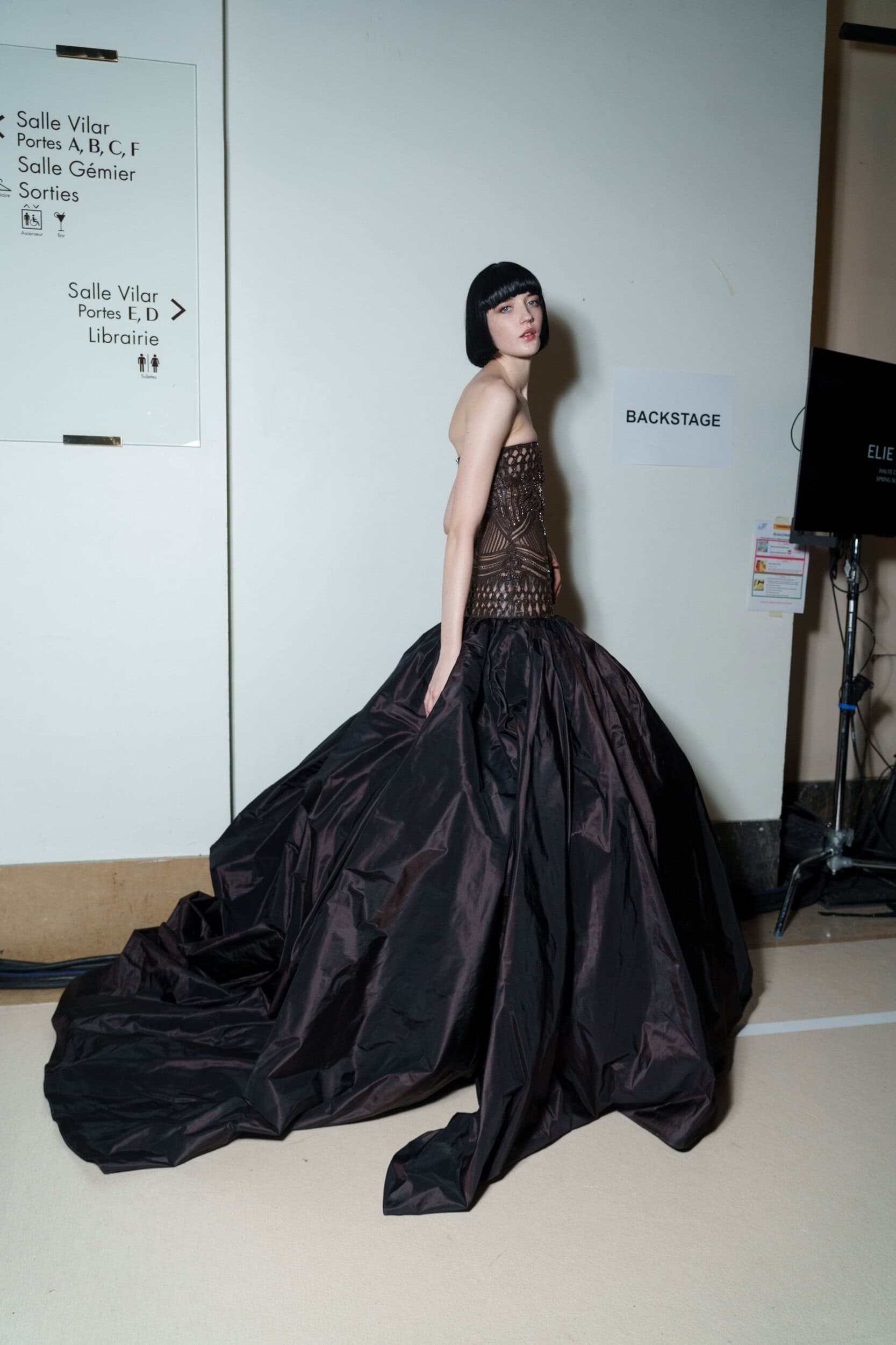 Elie Saab Spring 2026 Couture Fashion Show Backstage