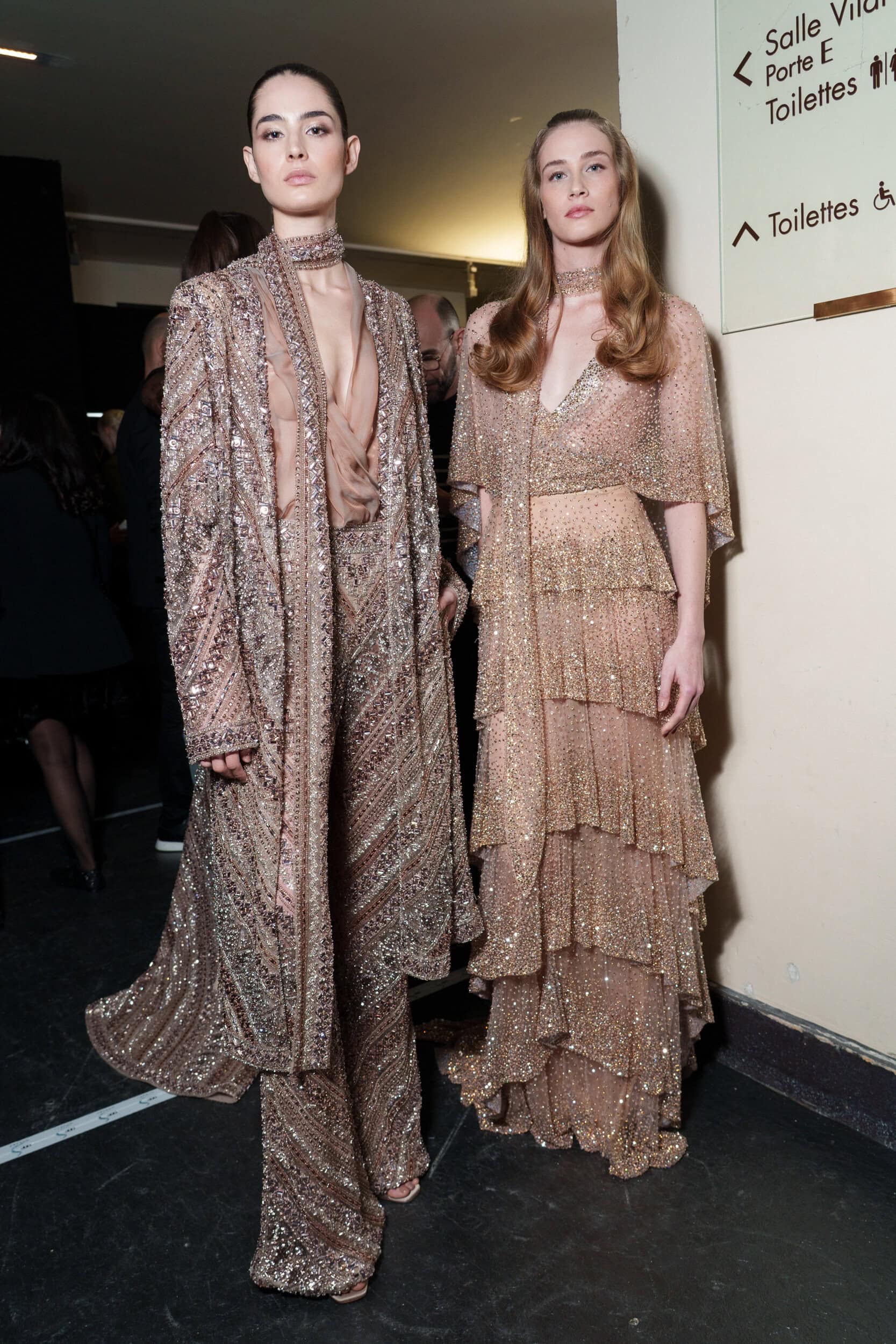 Elie Saab Spring 2026 Couture Fashion Show Backstage