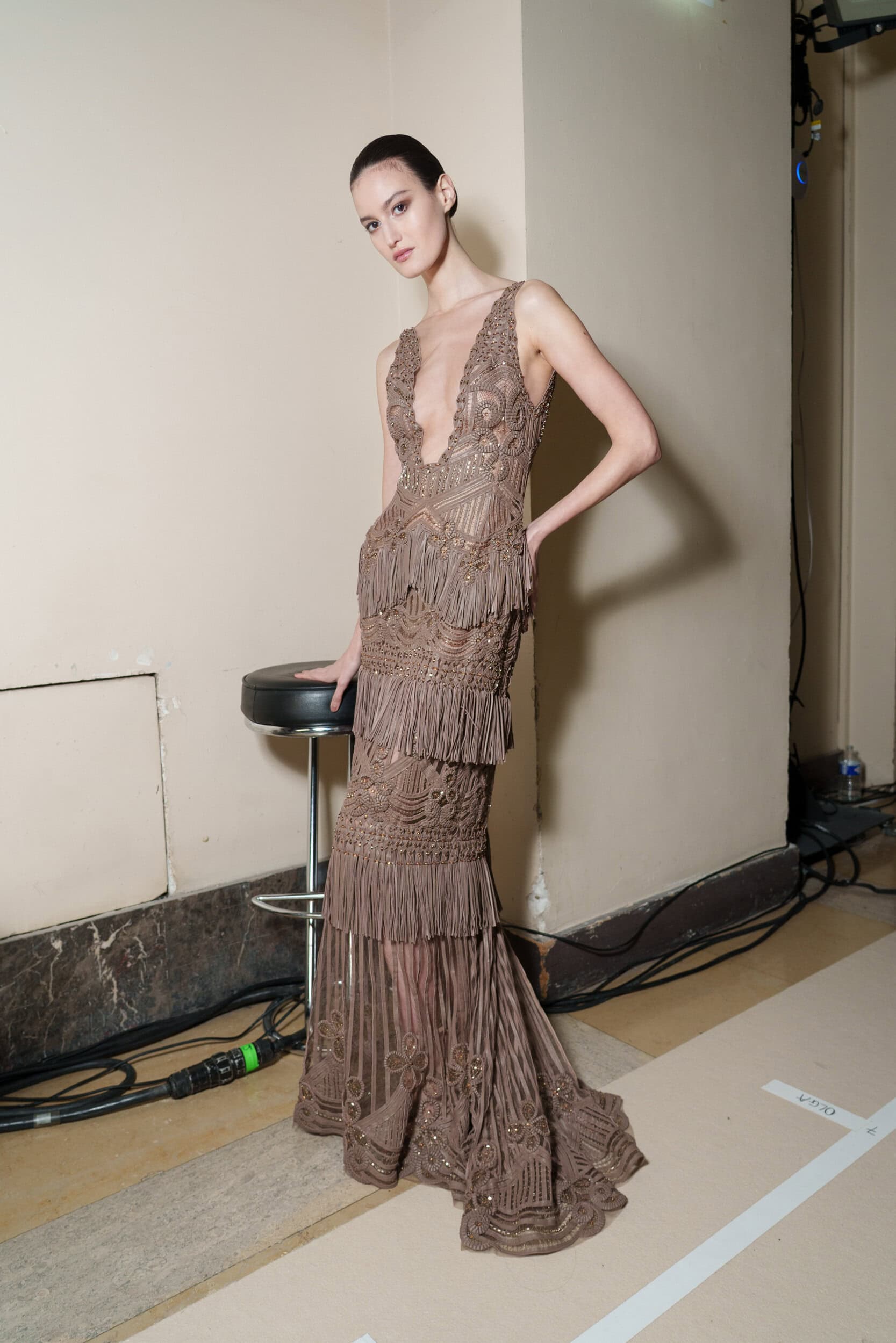 Elie Saab Spring 2026 Couture Fashion Show Backstage