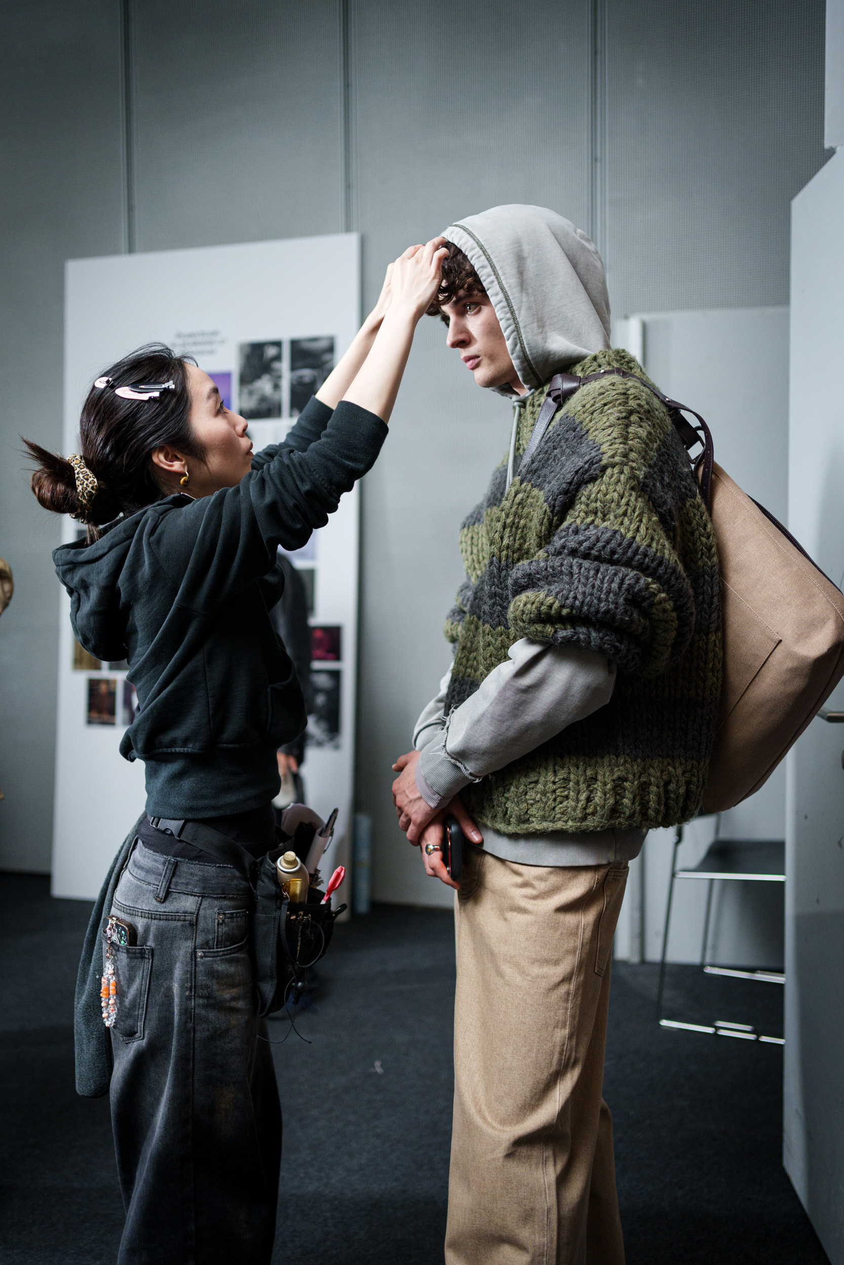 Etudes Fall 2026 Men’s Fashion Show Backstage