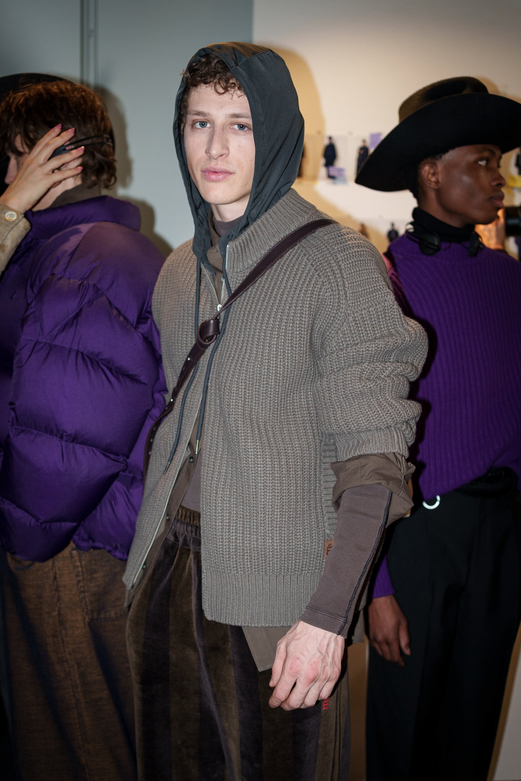 Etudes Fall 2026 Men’s Fashion Show Backstage