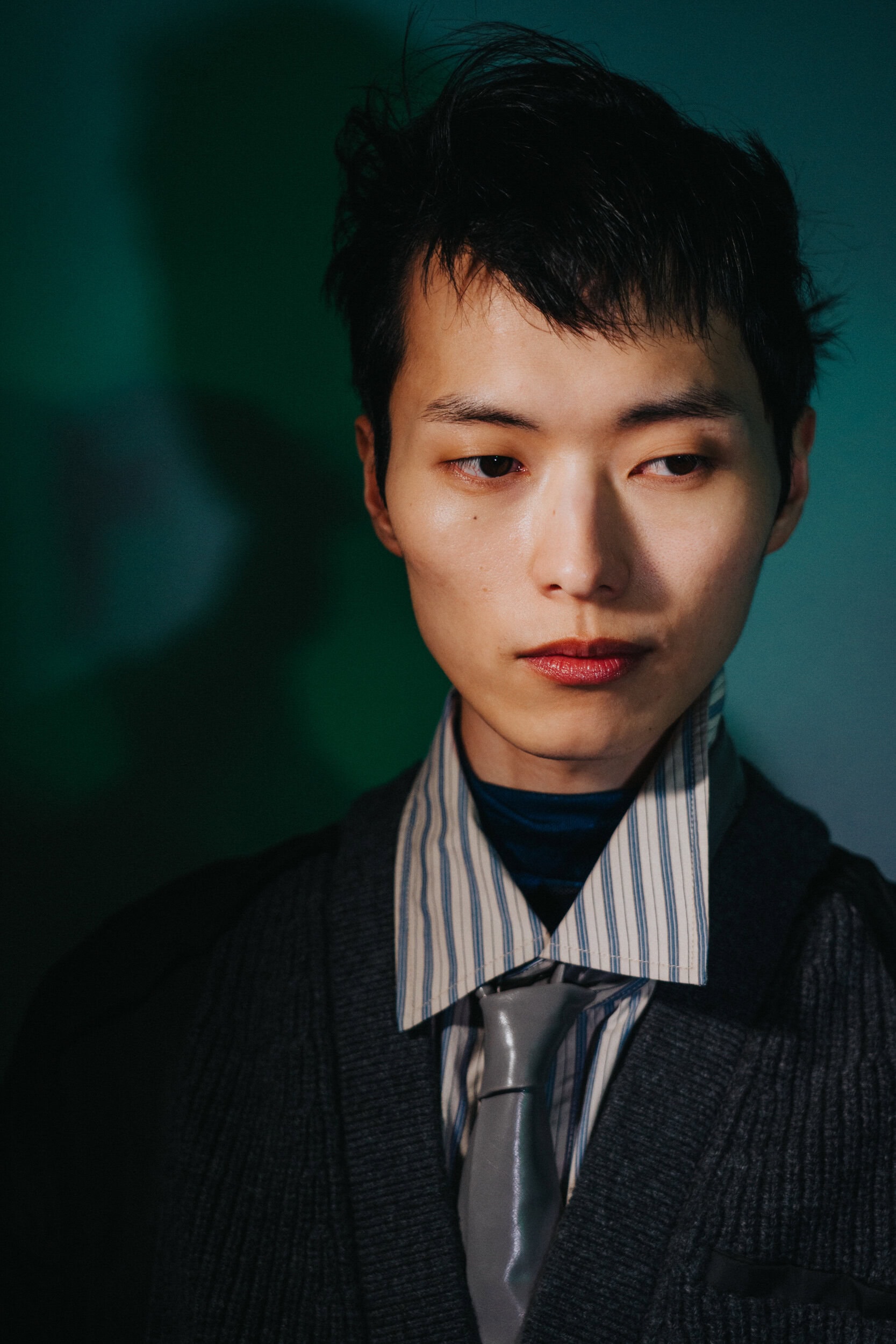 Feng Chen Wang Fall 2026 Men’s Fashion Show Backstage