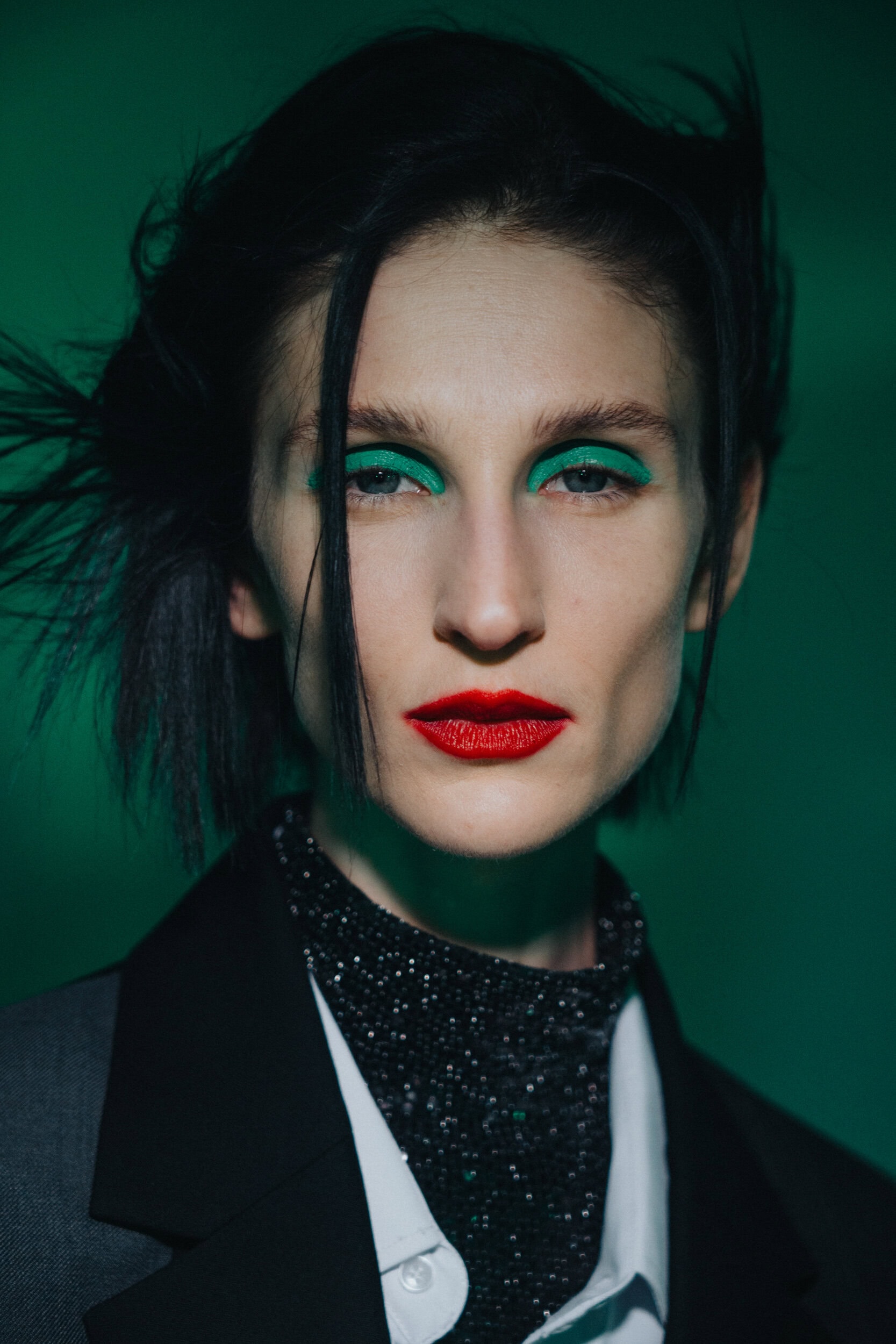 Feng Chen Wang Fall 2026 Men’s Fashion Show Backstage