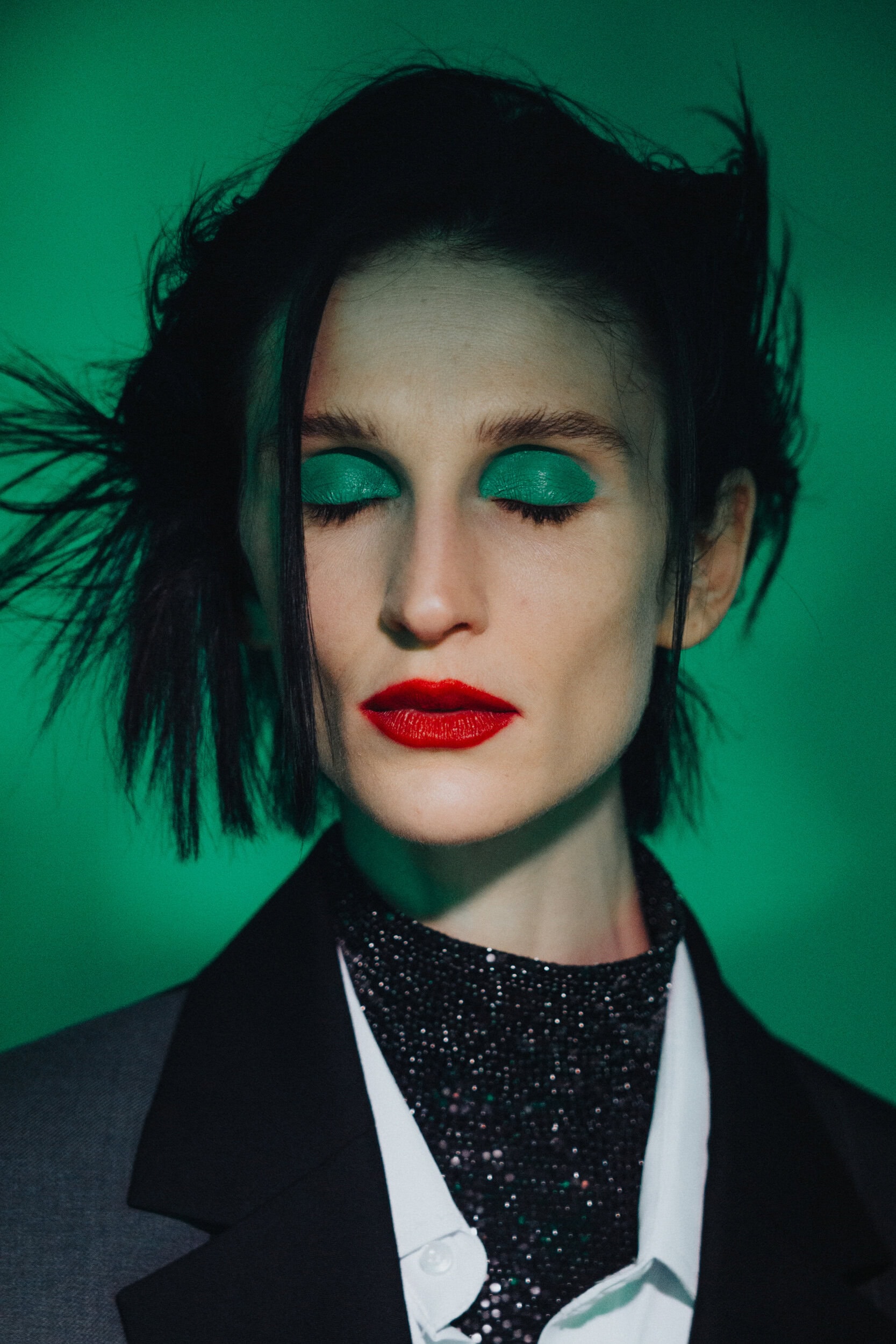 Feng Chen Wang Fall 2026 Men’s Fashion Show Backstage