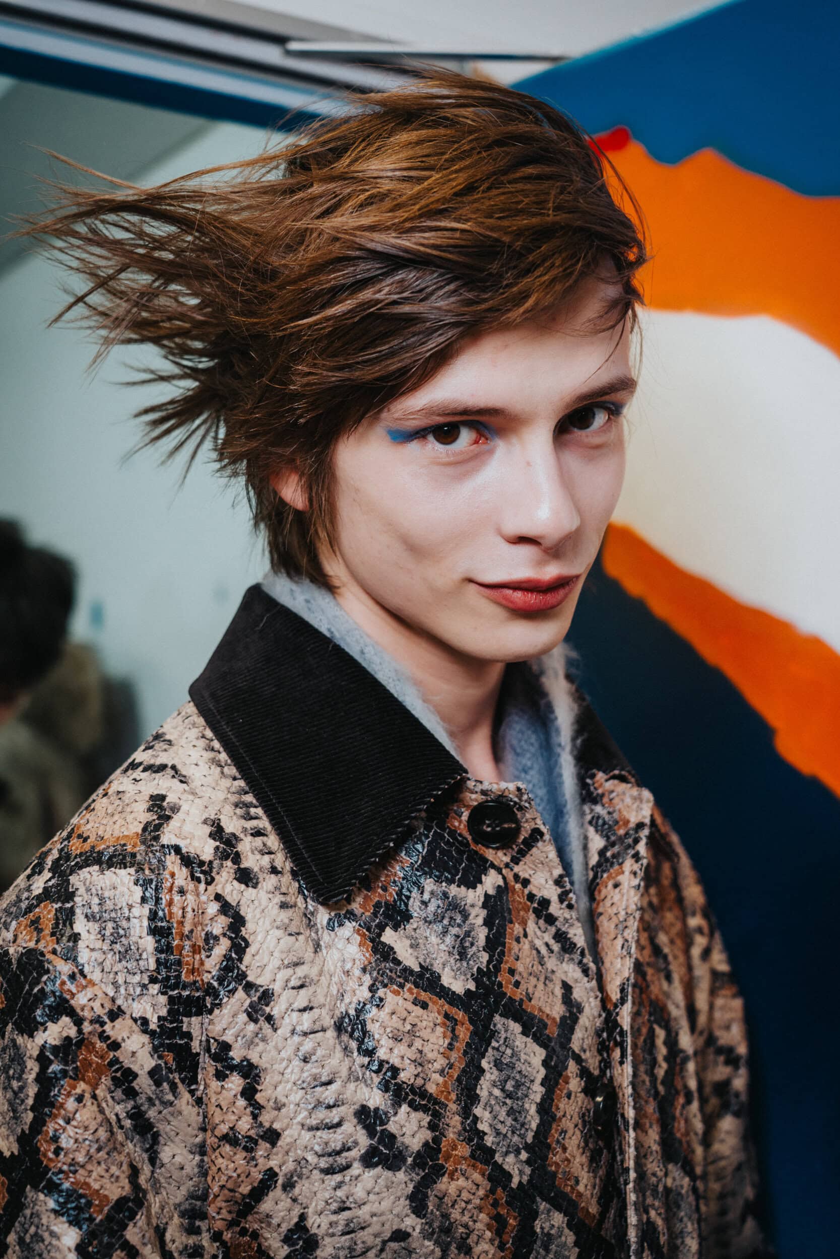 Feng Chen Wang Fall 2026 Men’s Fashion Show Backstage