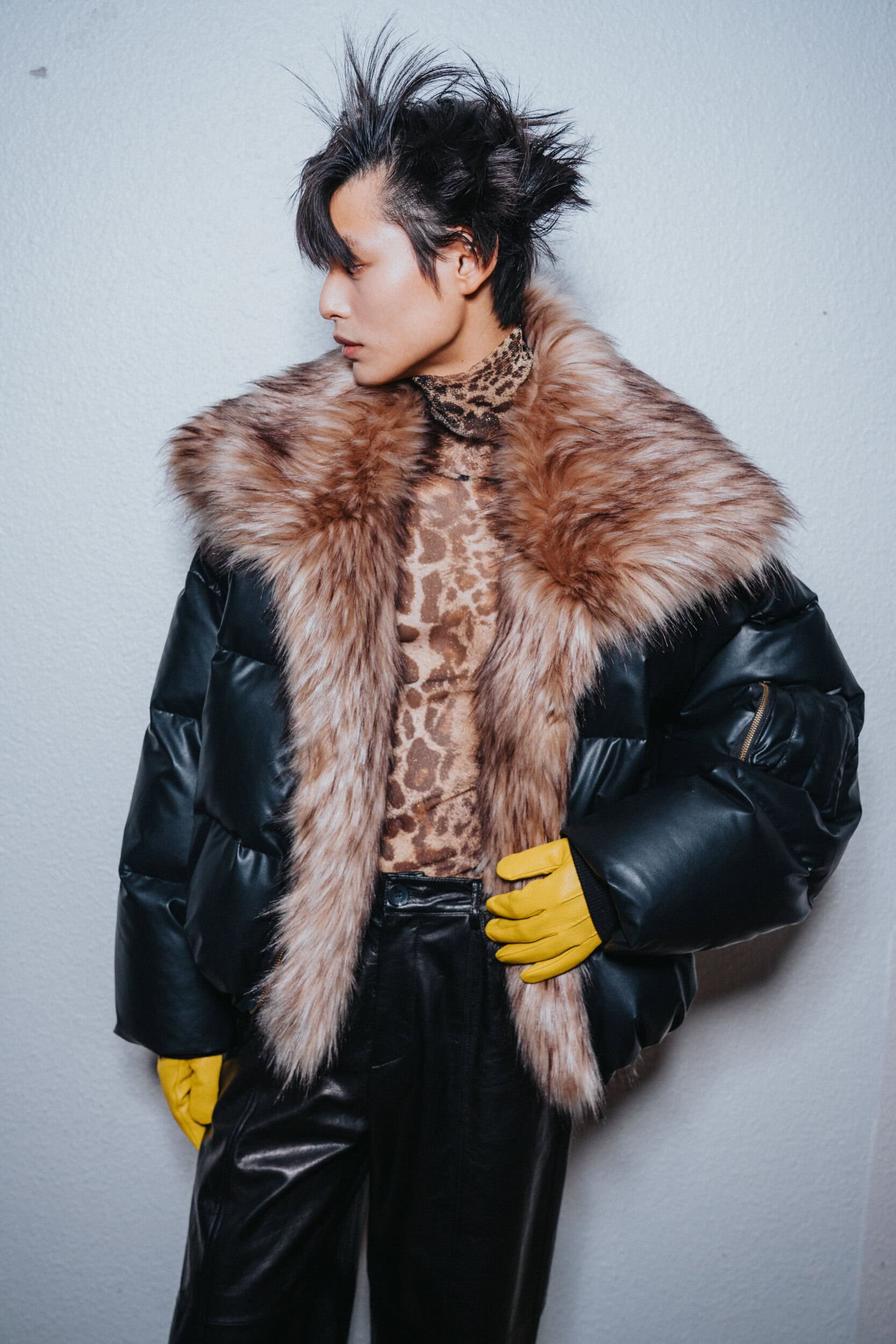 Feng Chen Wang Fall 2026 Men’s Fashion Show Backstage