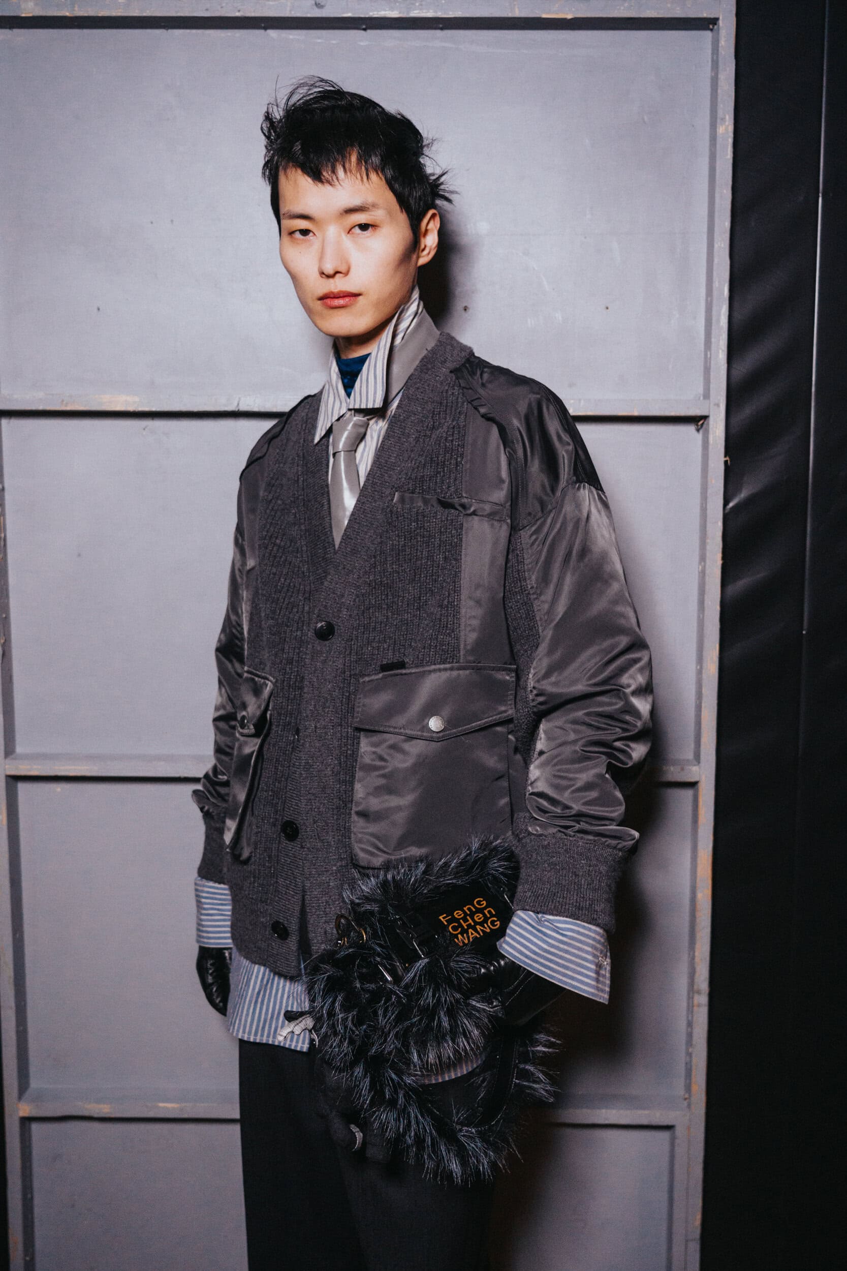 Feng Chen Wang Fall 2026 Men’s Fashion Show Backstage