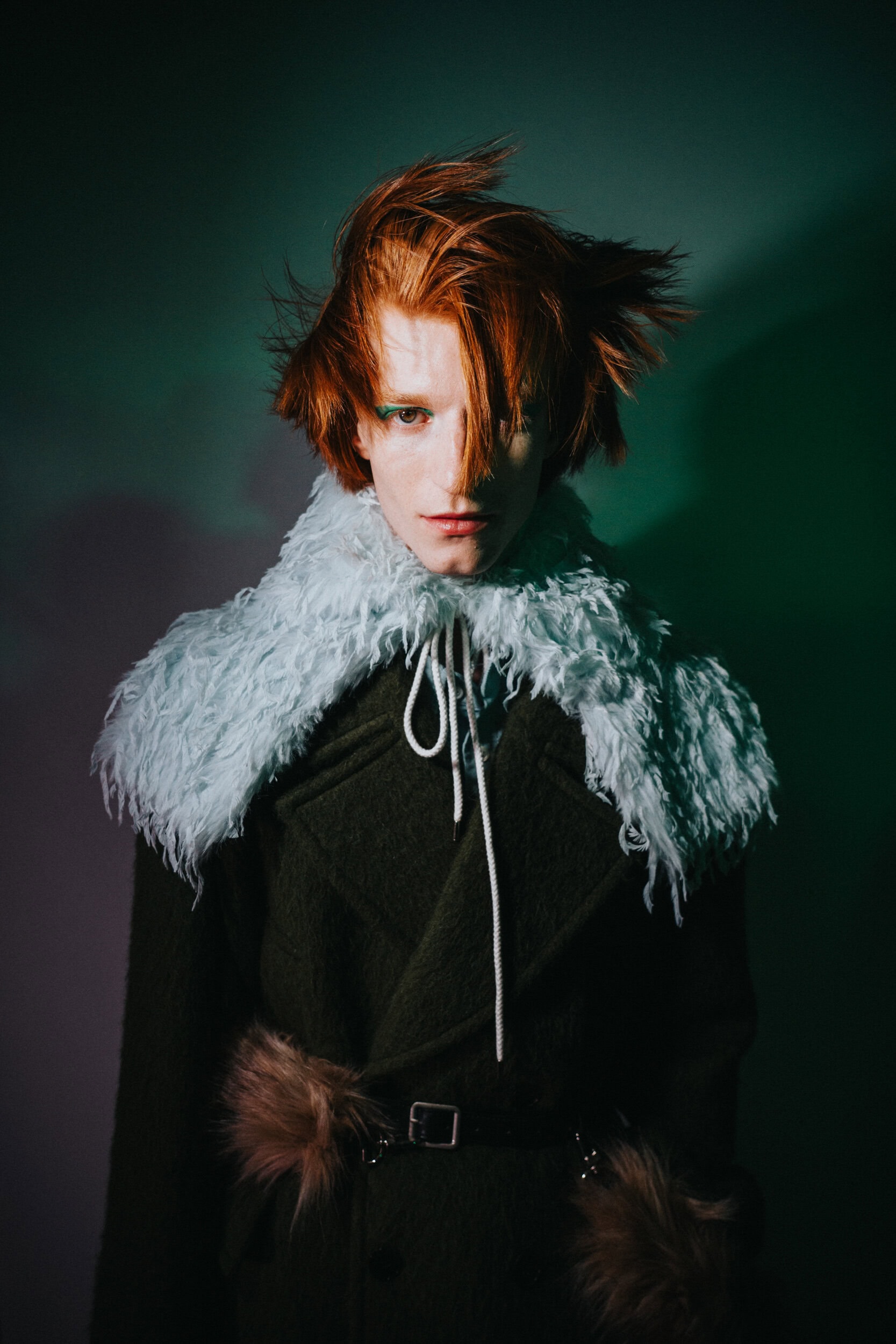 Feng Chen Wang Fall 2026 Men’s Fashion Show Backstage