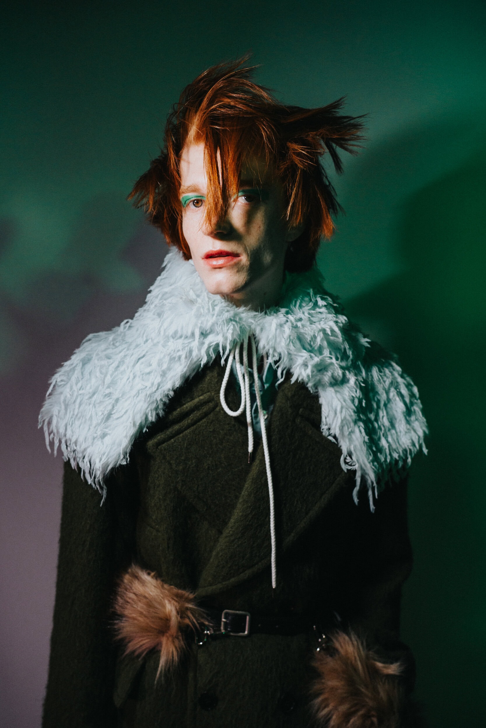 Feng Chen Wang Fall 2026 Men’s Fashion Show Backstage