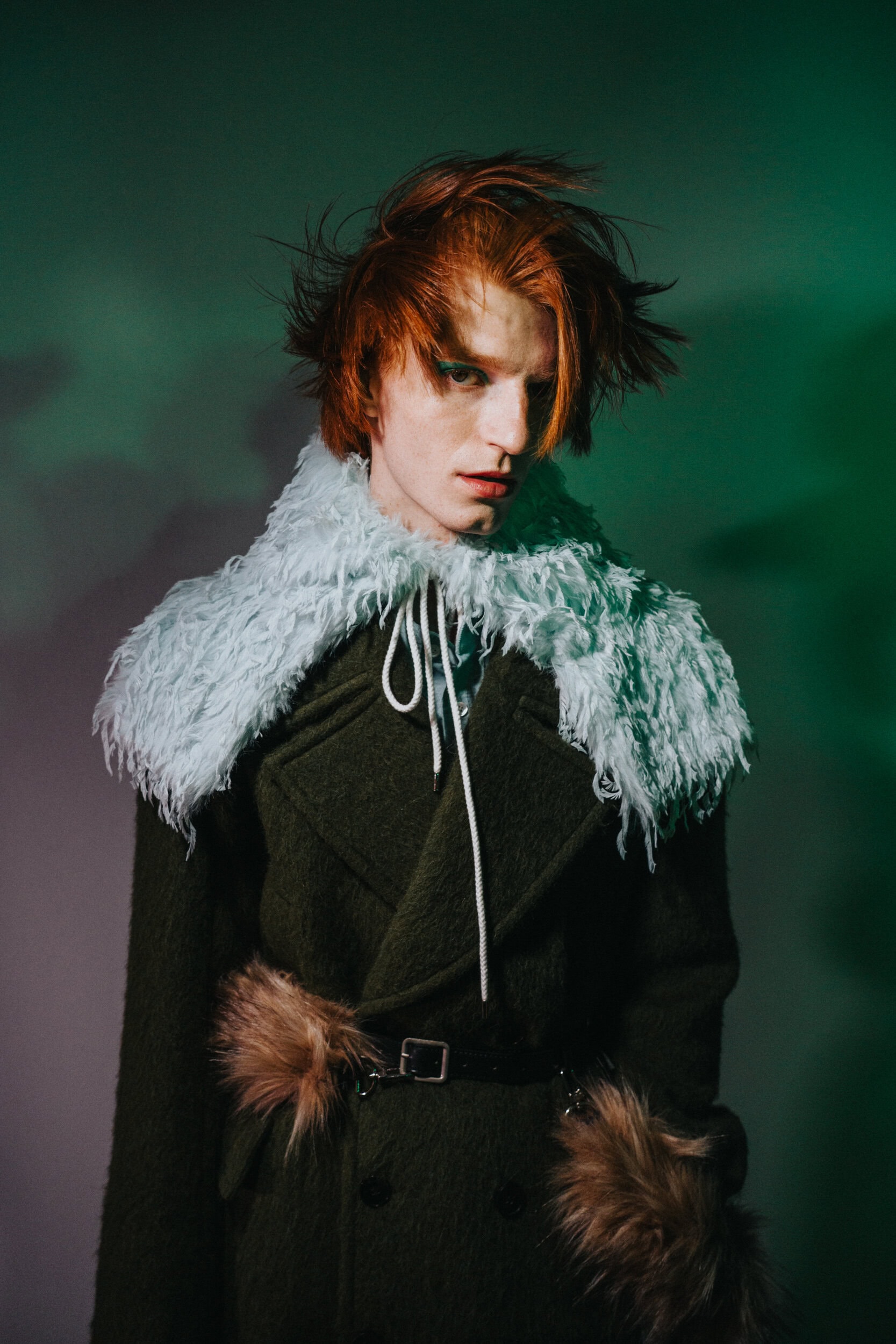 Feng Chen Wang Fall 2026 Men’s Fashion Show Backstage