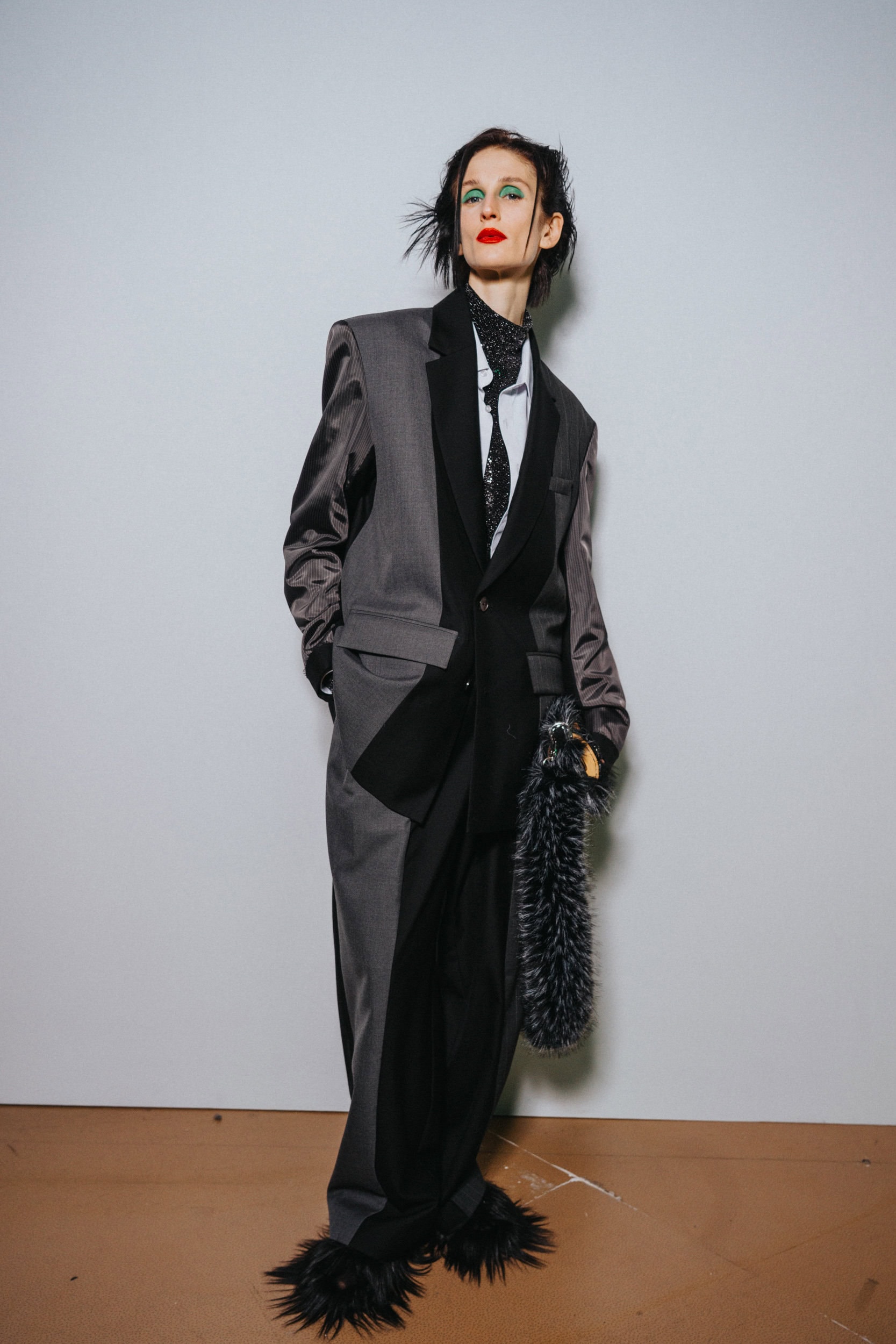 Feng Chen Wang Fall 2026 Men’s Fashion Show Backstage