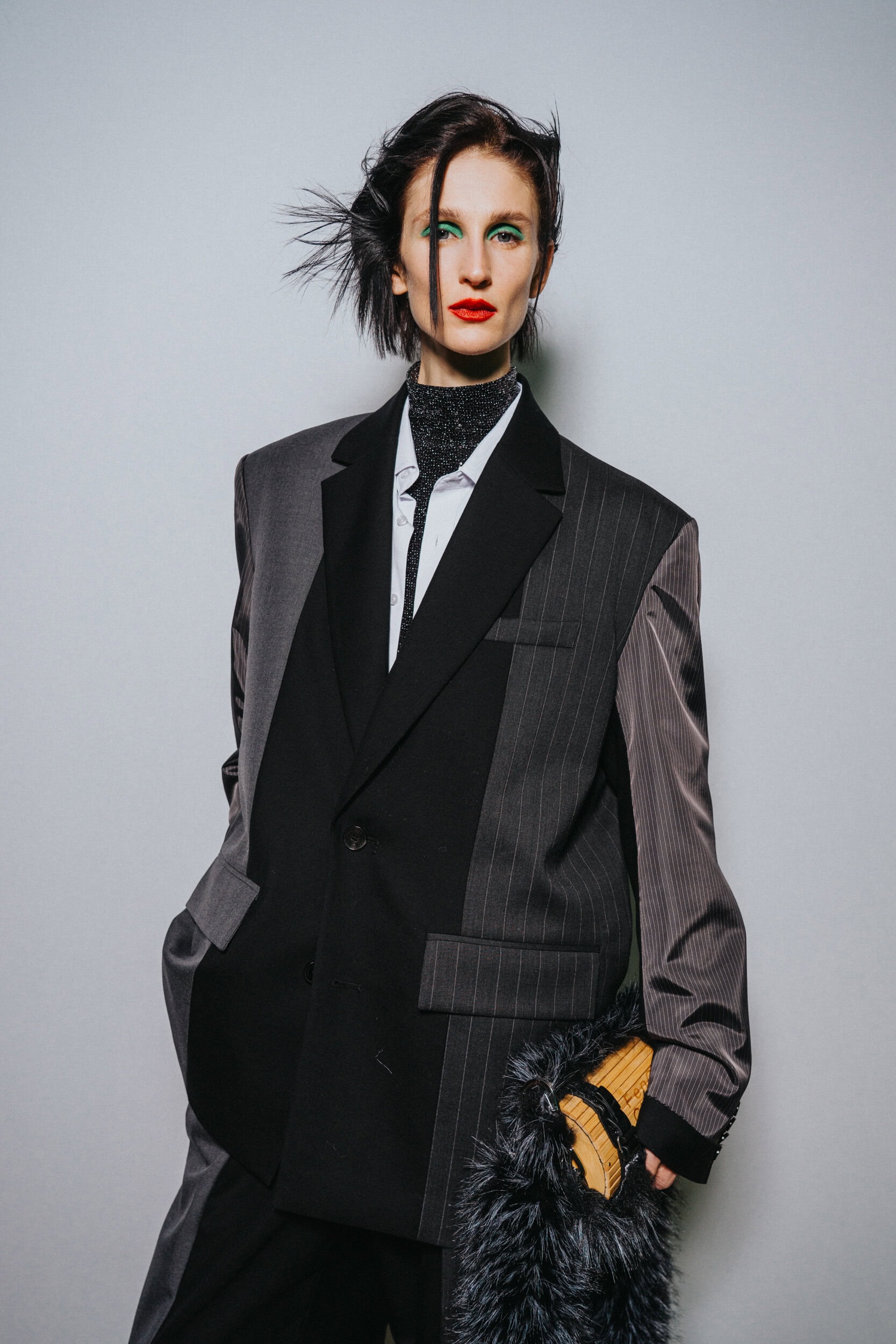 Feng Chen Wang Fall 2026 Men’s Fashion Show Backstage