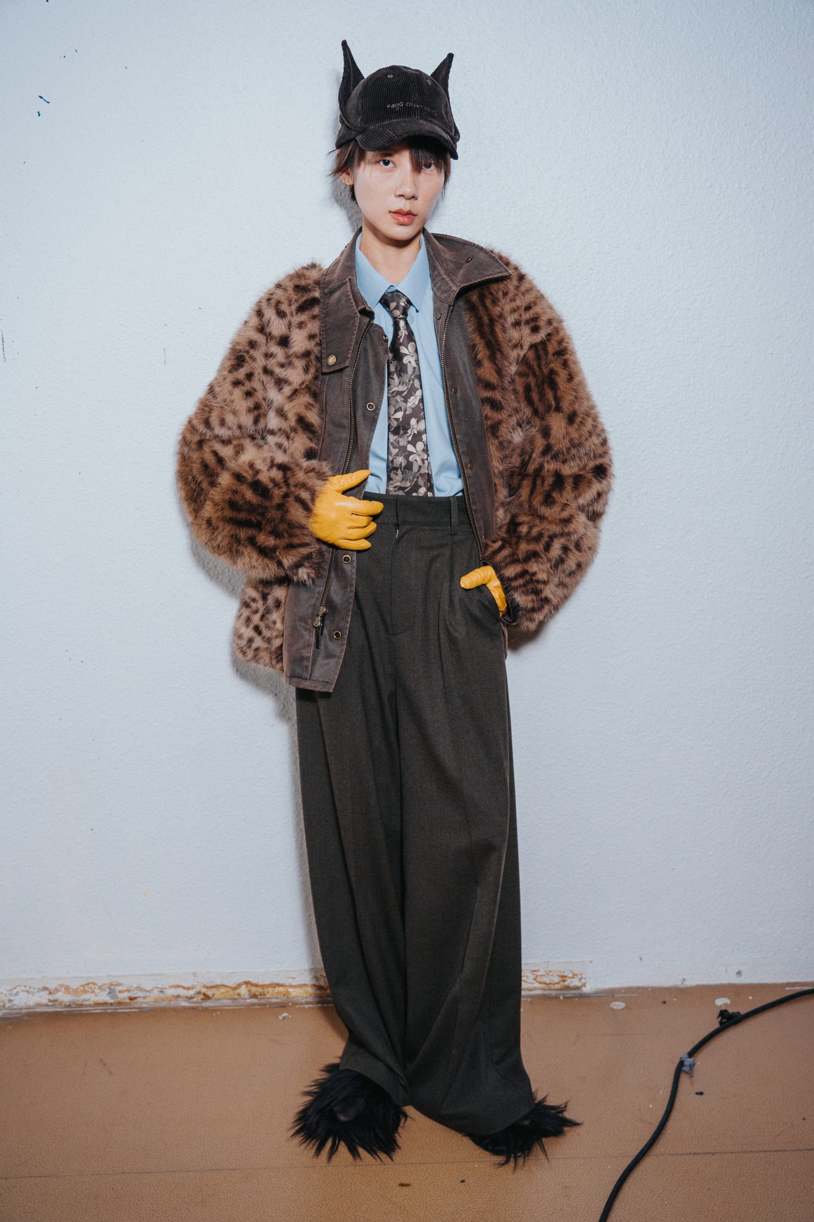 Feng Chen Wang Fall 2026 Men’s Fashion Show Backstage