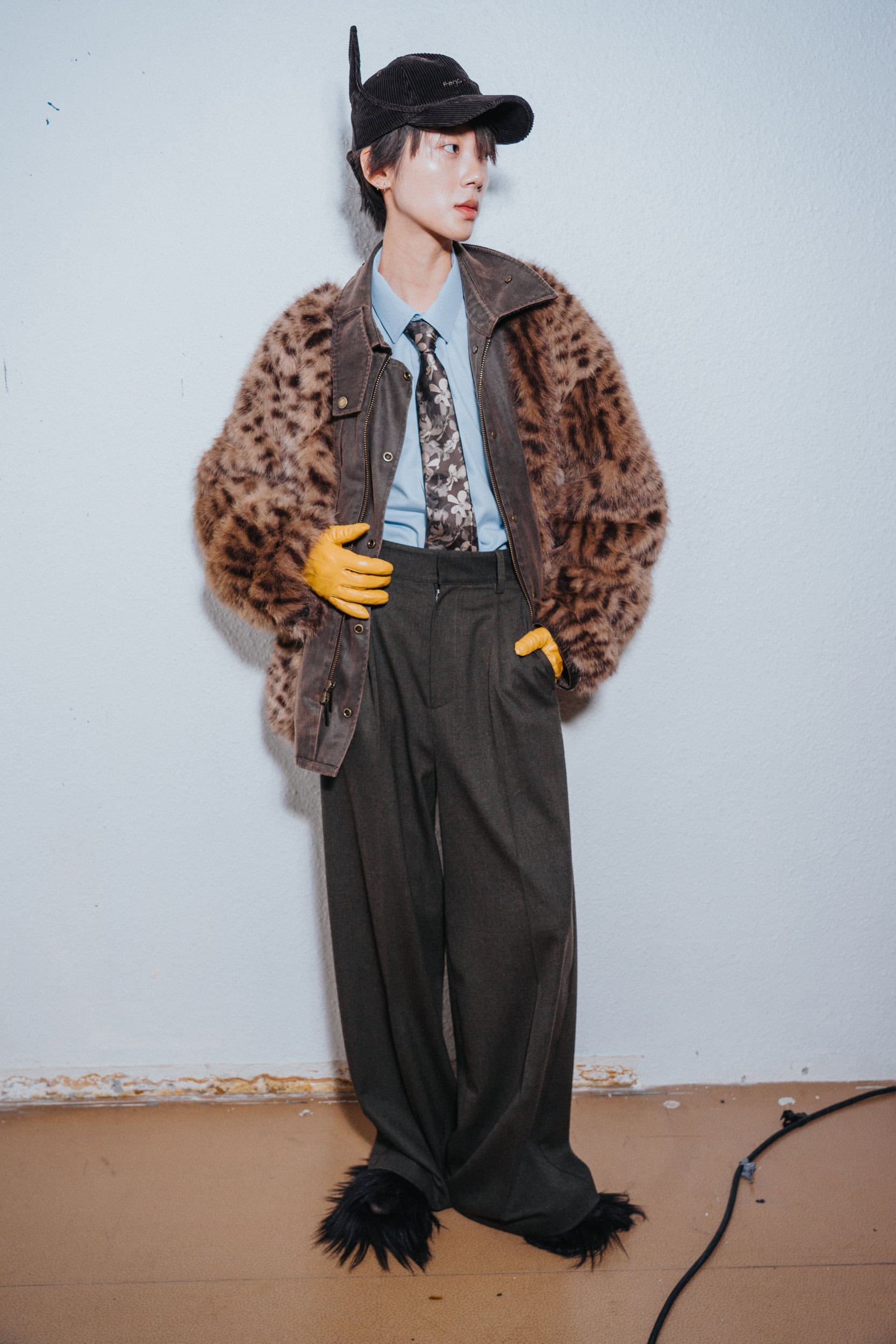 Feng Chen Wang Fall 2026 Men’s Fashion Show Backstage