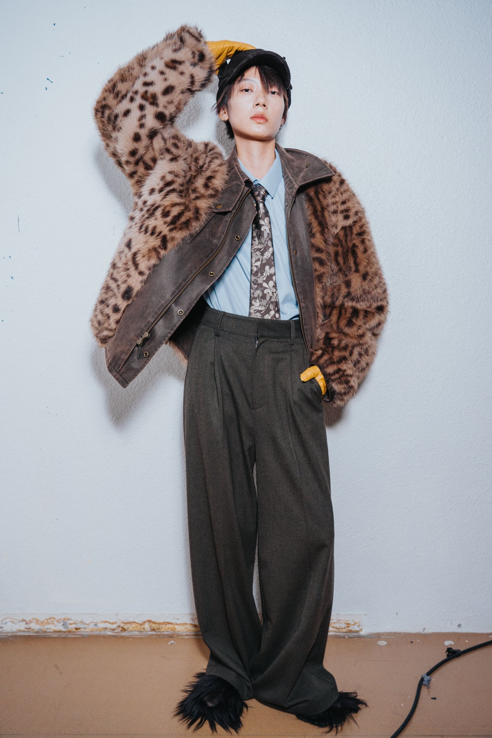 Feng Chen Wang Fall 2026 Men’s Fashion Show Backstage