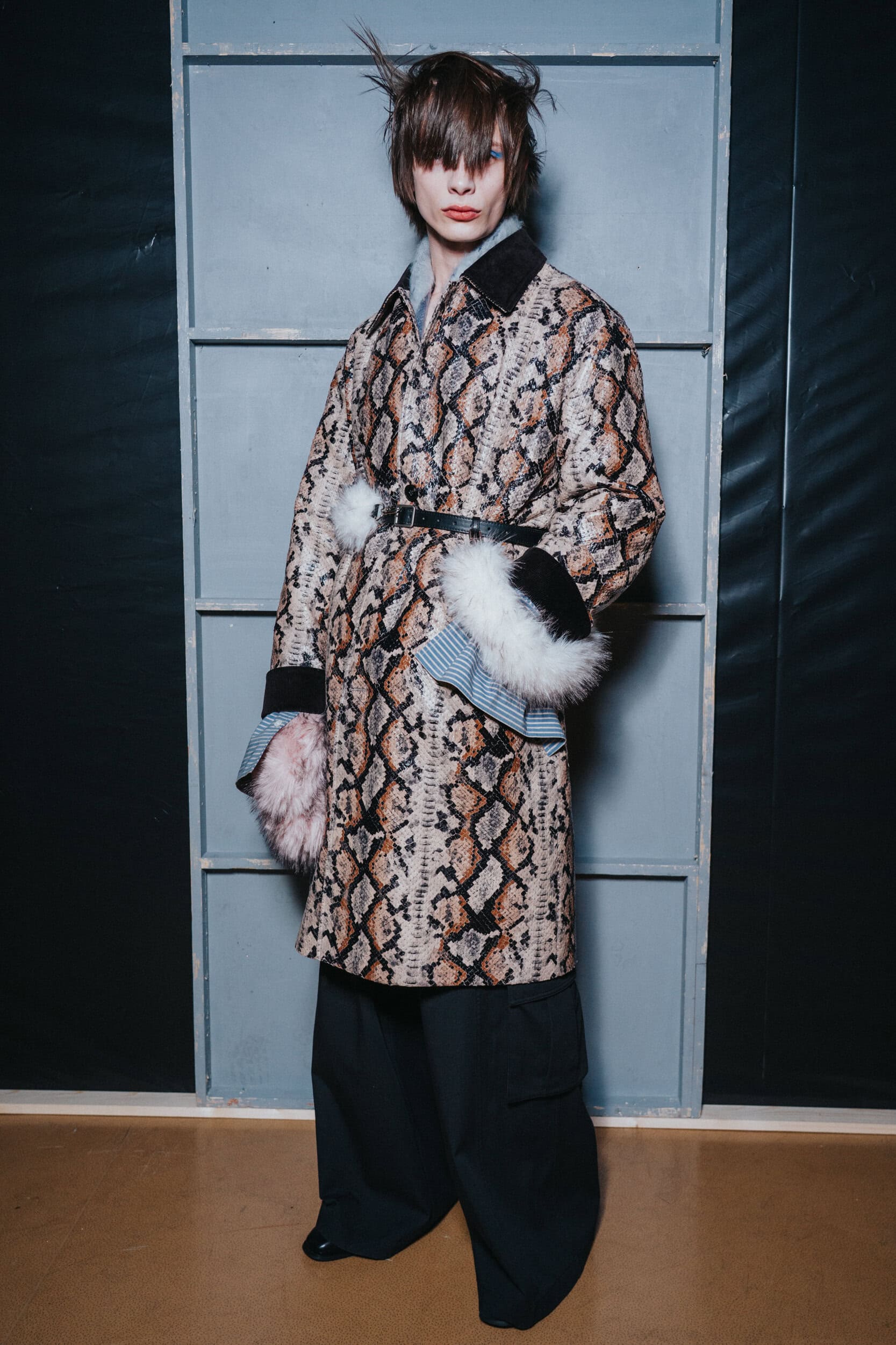 Feng Chen Wang Fall 2026 Men’s Fashion Show Backstage